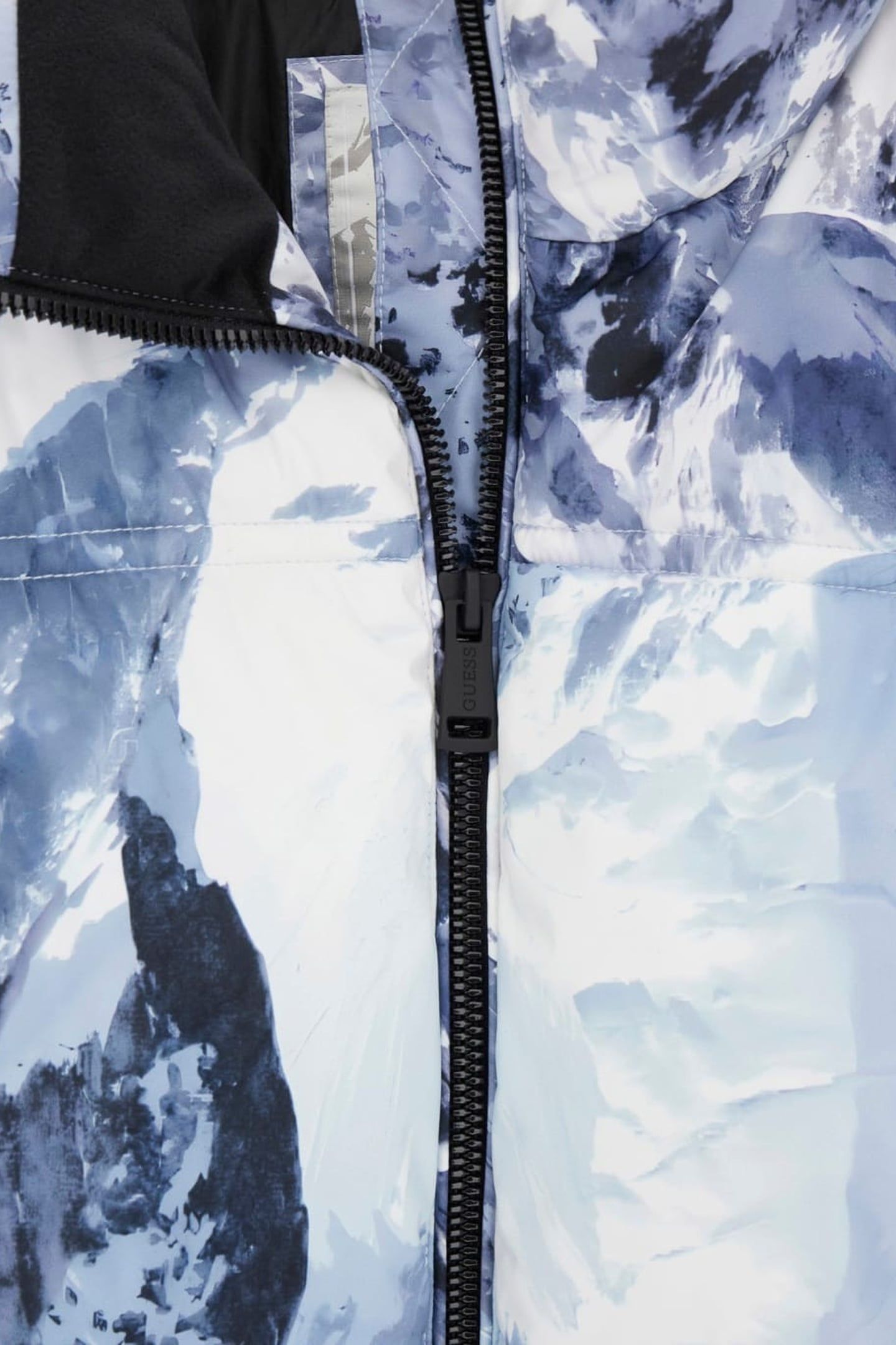 PRINTED MOUNTAINS CR AOP BLUE MOUNTAIN 7