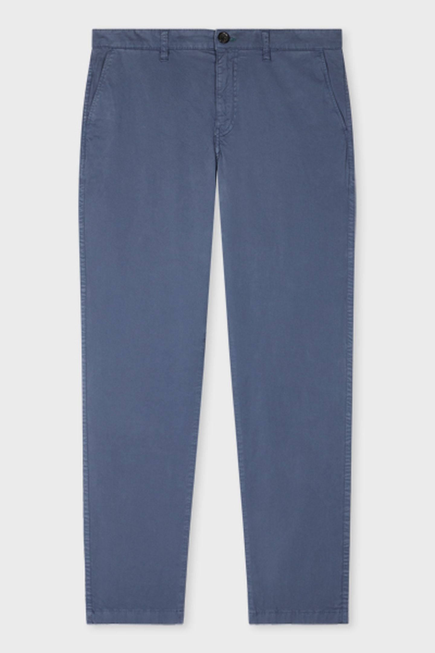 MENS TAPERED FIT STITCHED CHINO INDIGO 5