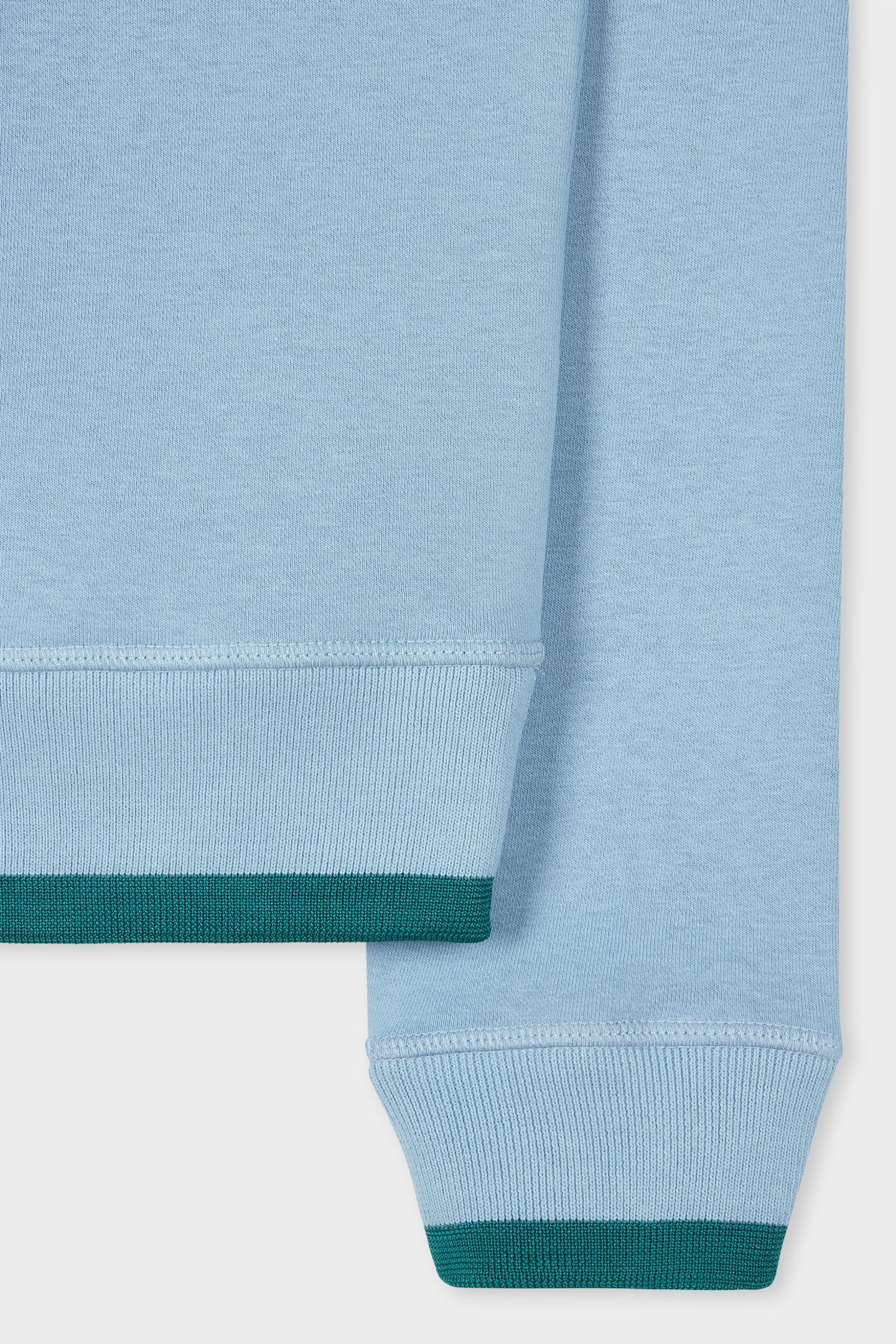 MENS REG FIT SWEATSHIRT ZEBRA MONO LIGHT BLUE 8