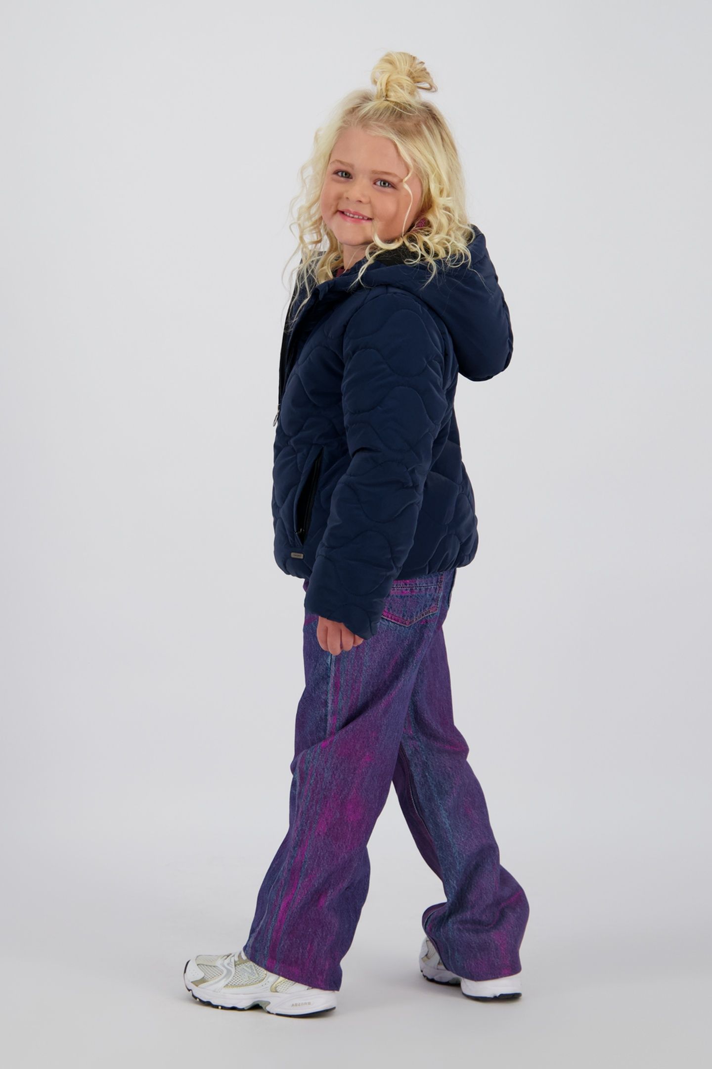 GIRLS TANIJE JACKET OUTDOOR DARK BLUE 3