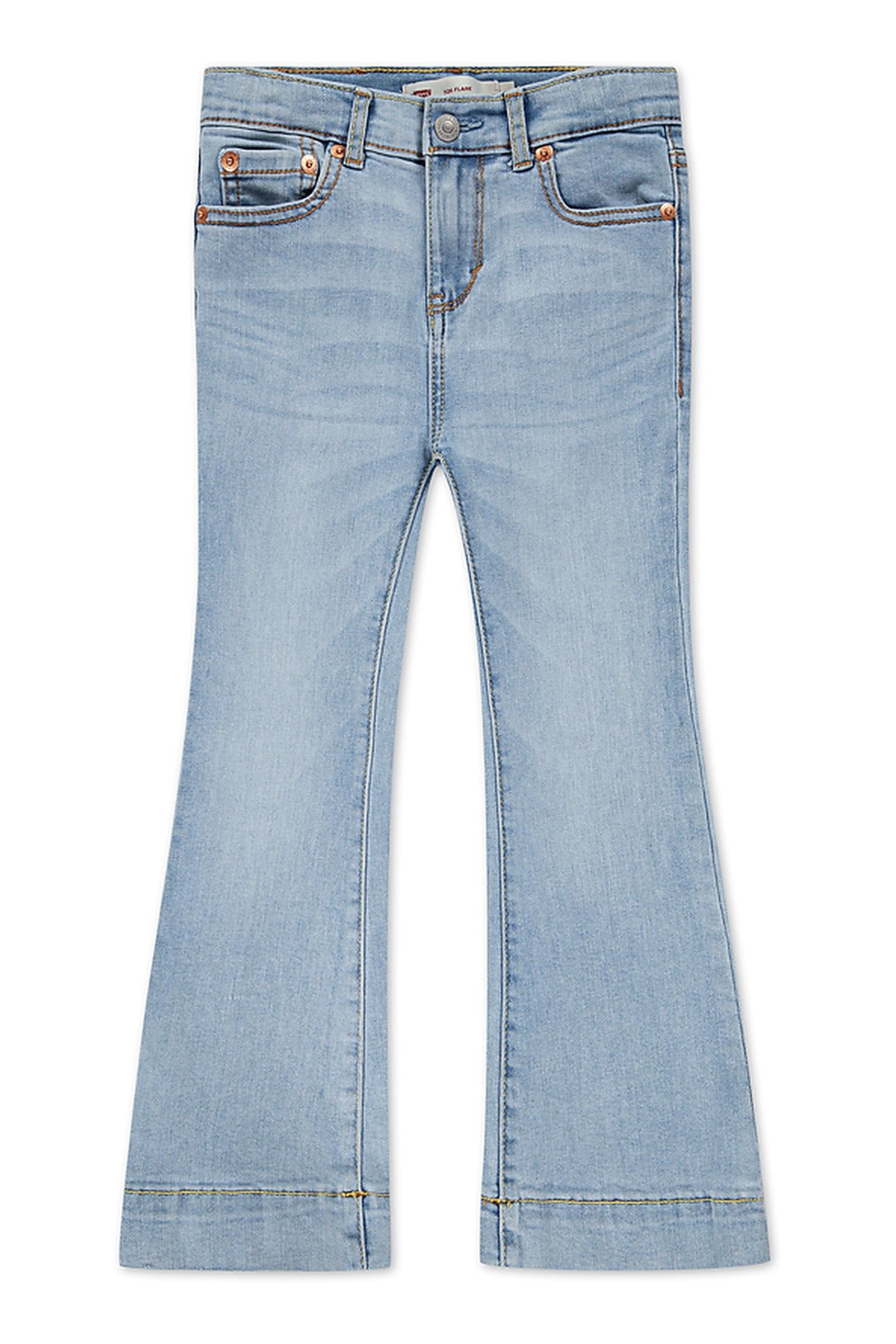 GIRLS 726 FLARE JEAN DESERT SKY 2