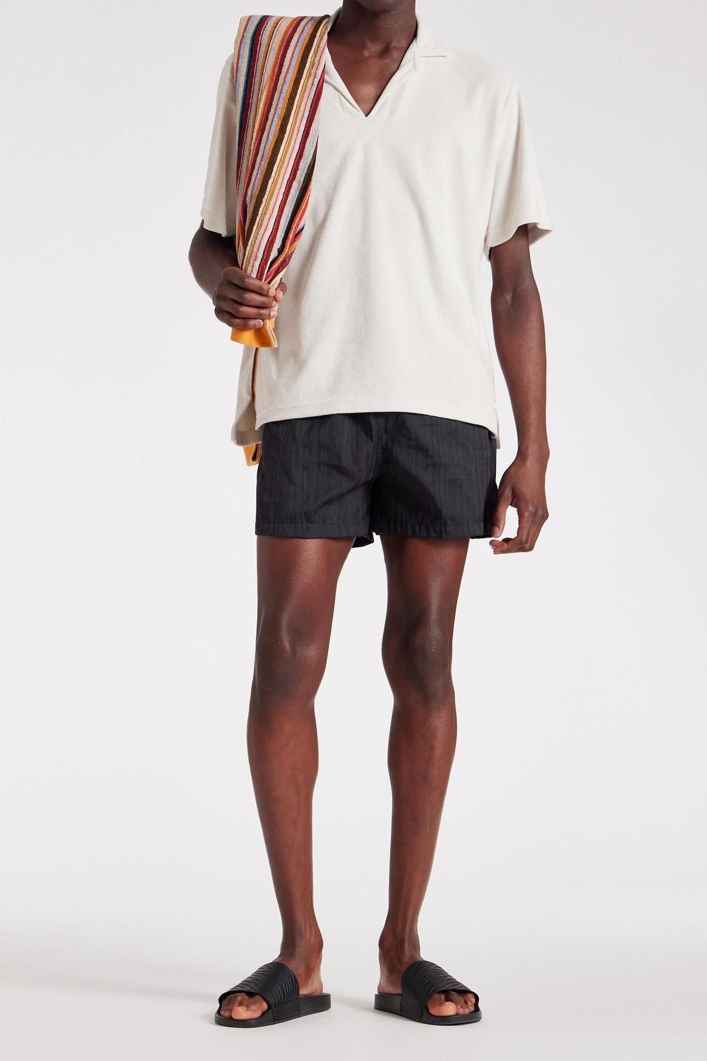 MEN SWIM SHORT TONL SIGNT BLACK 2