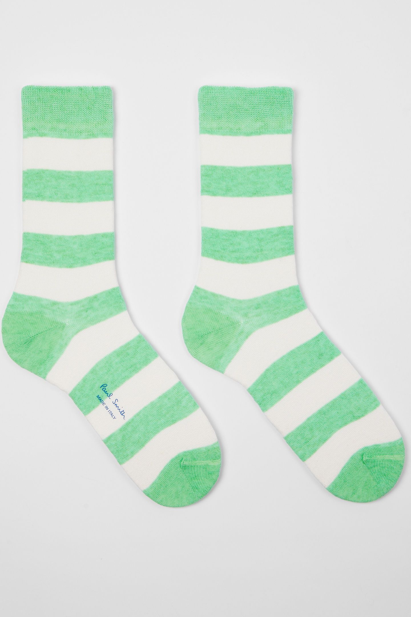 WOMEN SOCK JULIA LINEN EMERALD GREEN 4