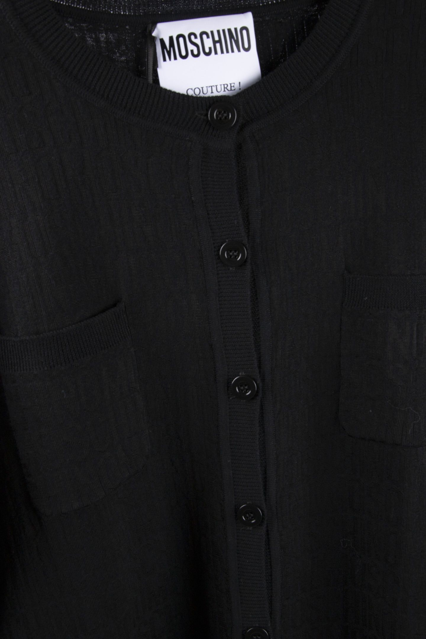 KNITTED JACKET BLACK 4