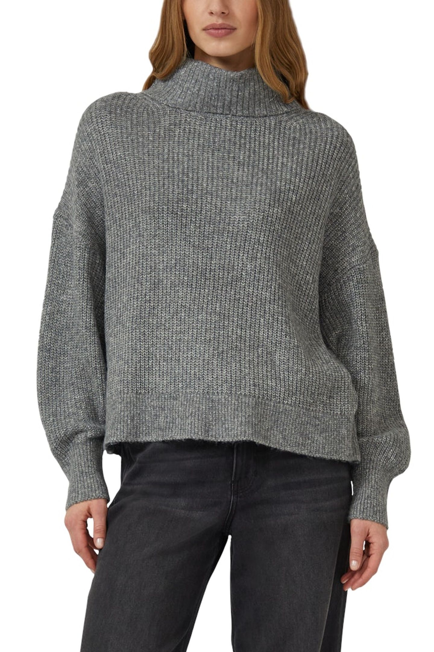 S.OLIVER PULLOVER GREY/BLACK 1