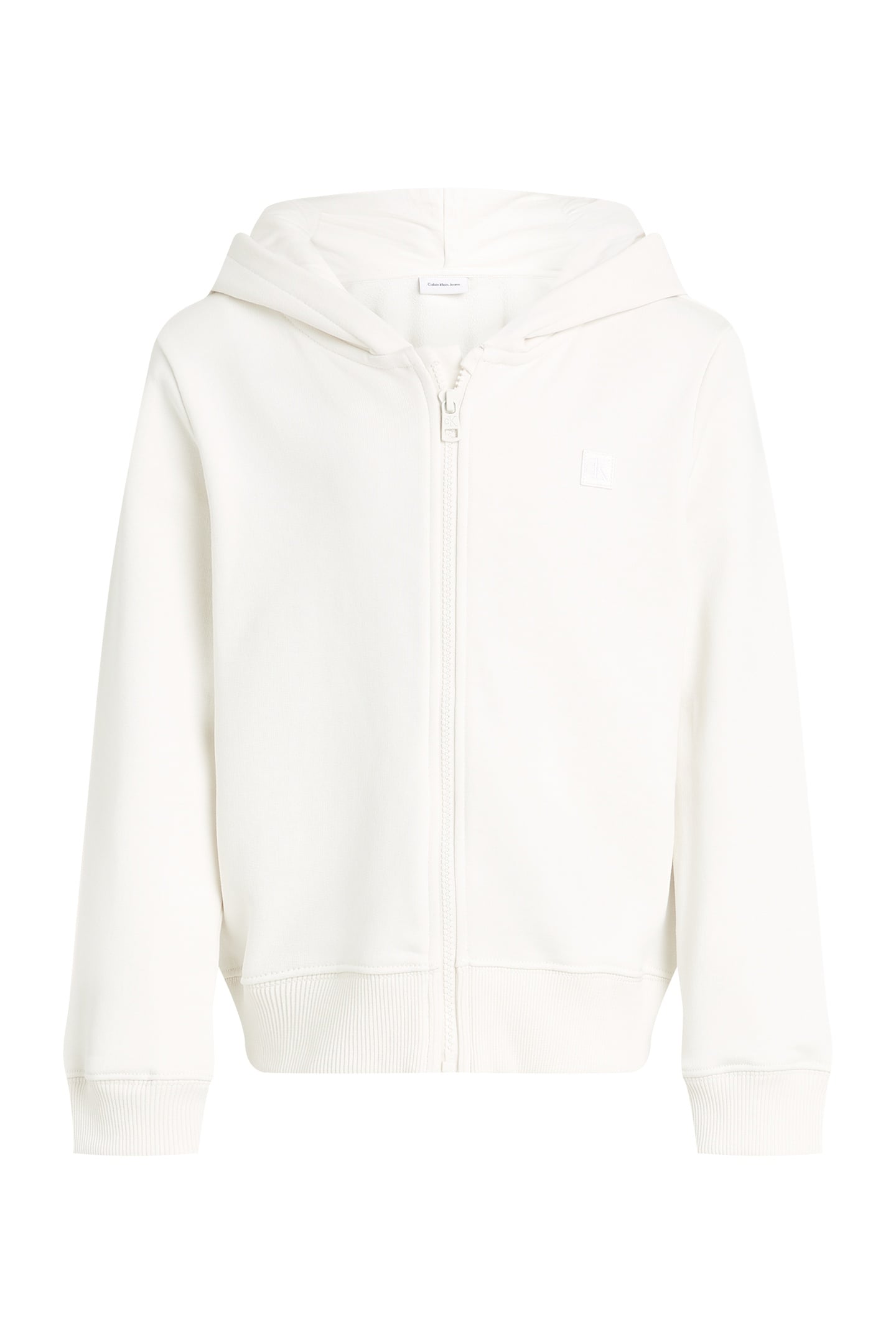 UNISEX MINI BADGE ZIP-THROUGH TOFU 3