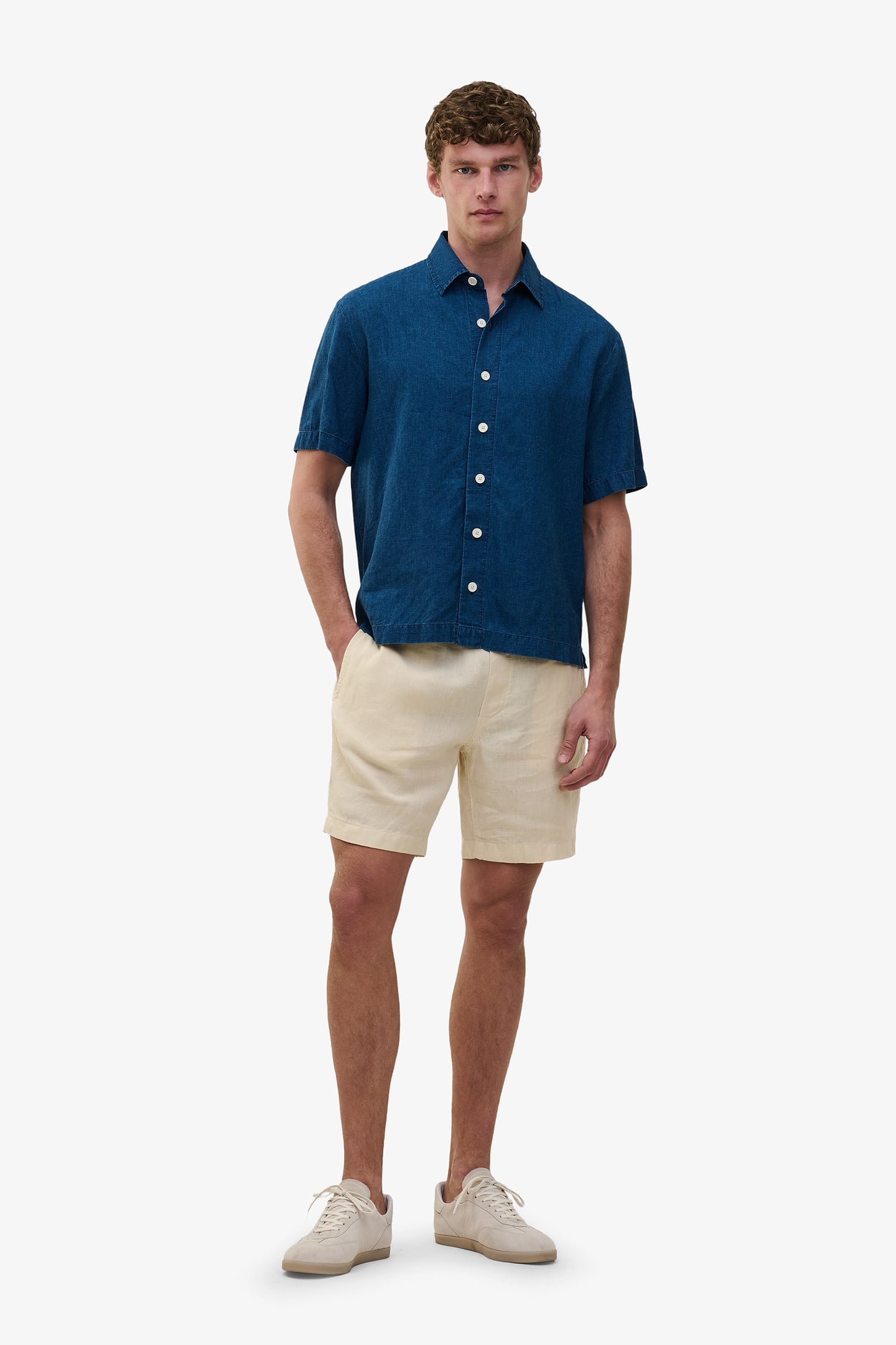 DURBAN COTTON LINEN BLUE 1
