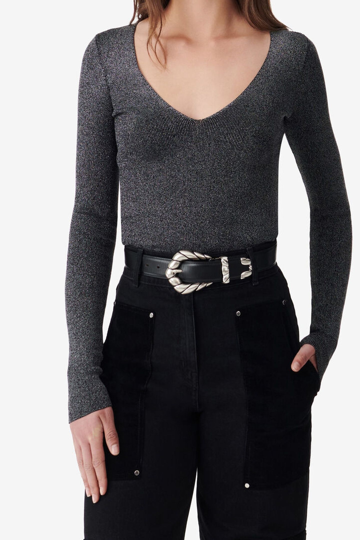 AFFA SWEATER BLACK LUREX 3