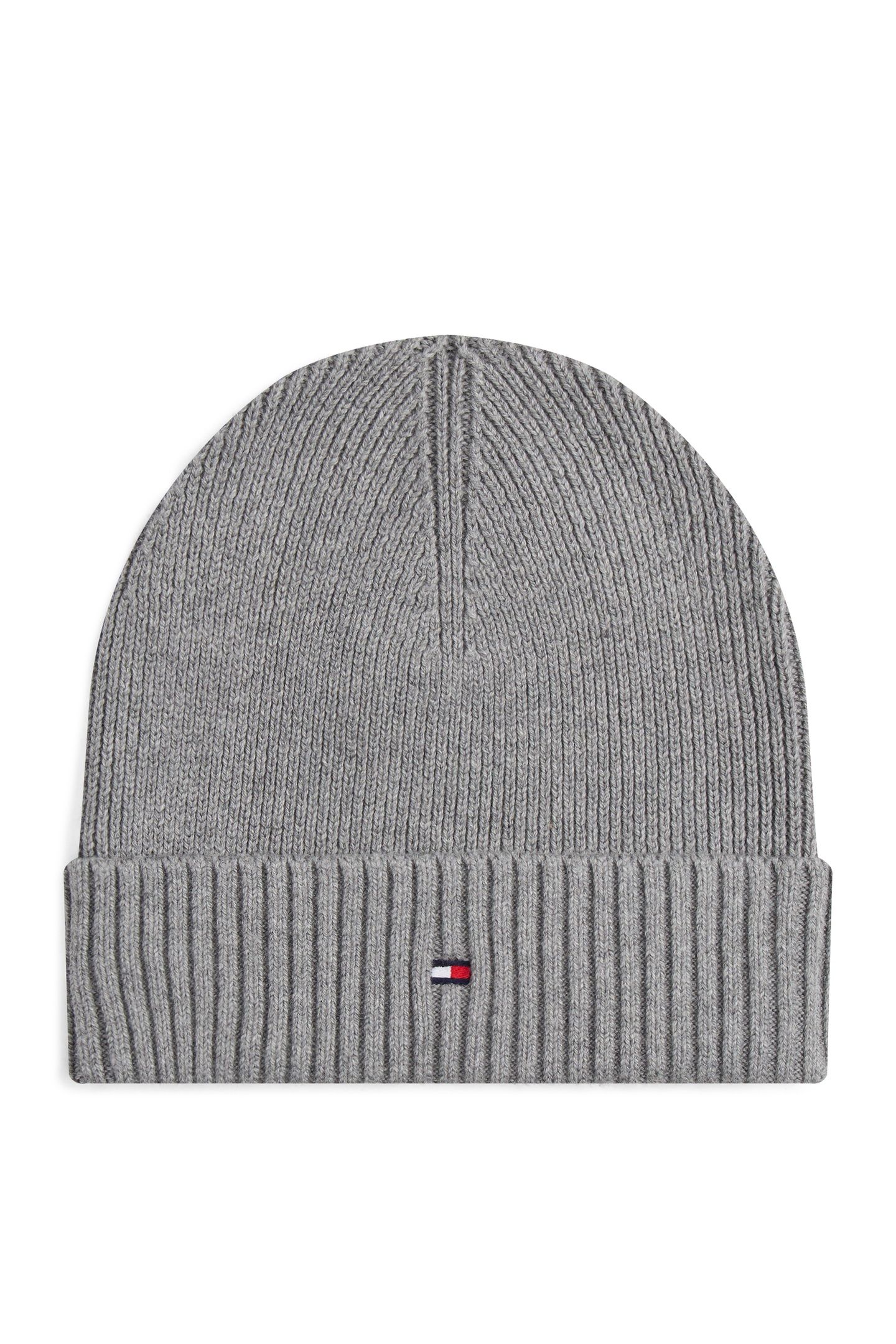 TH FLAG PIMA COTTON MID GREY HEATHER 1