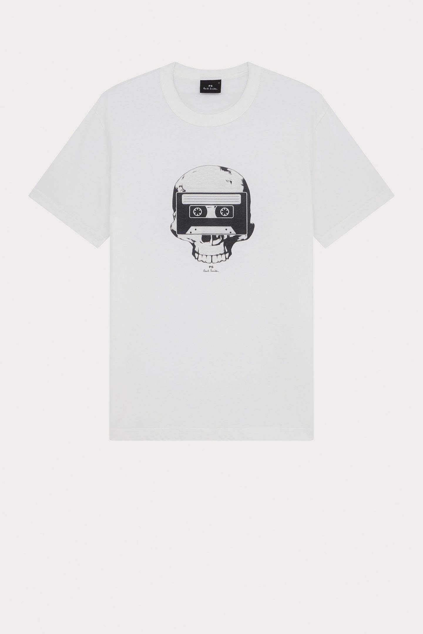 MENS SS TSHIRT TAPE SKULL OFF WHITE 6