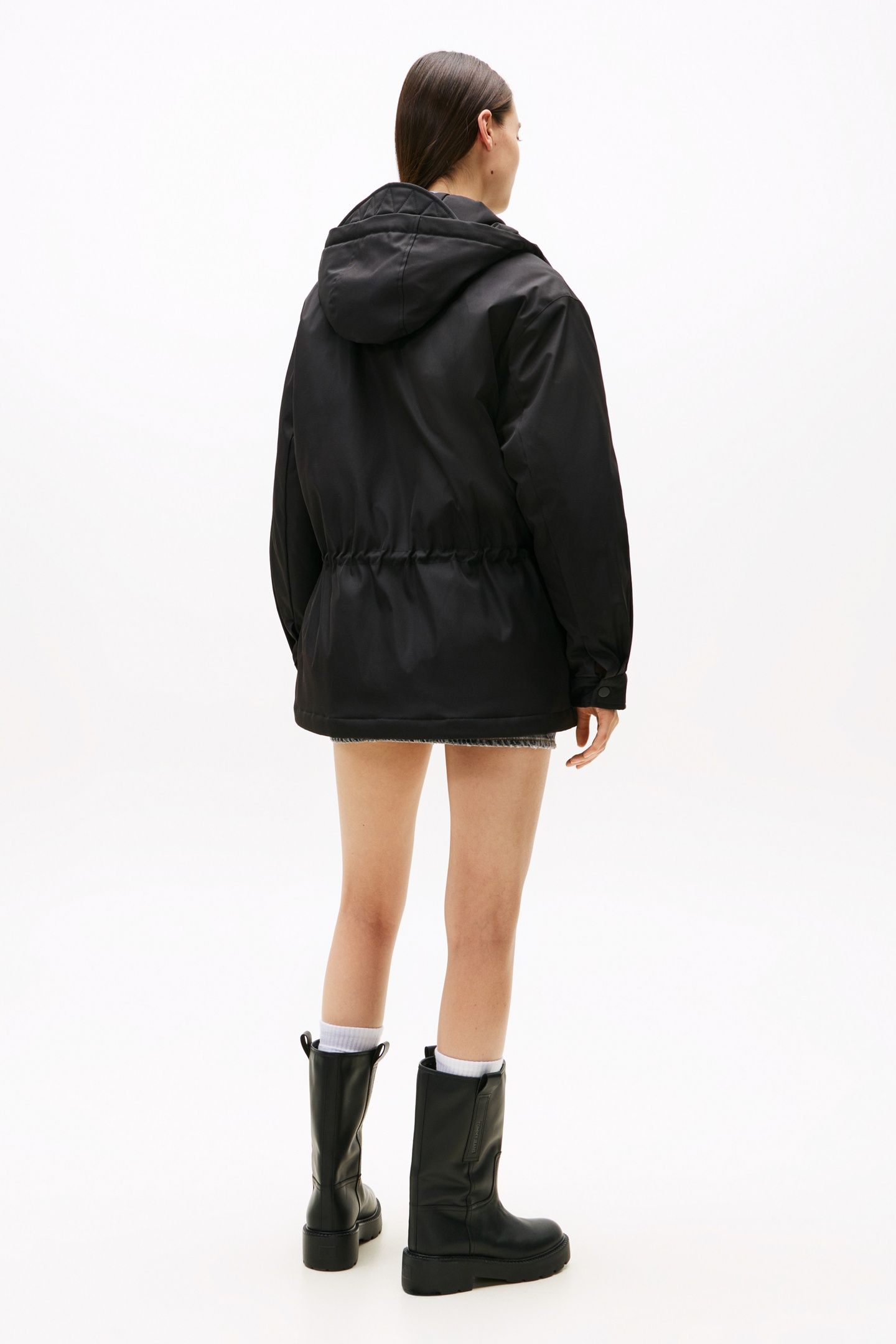 TJW MIDI PARKA BLACK 2