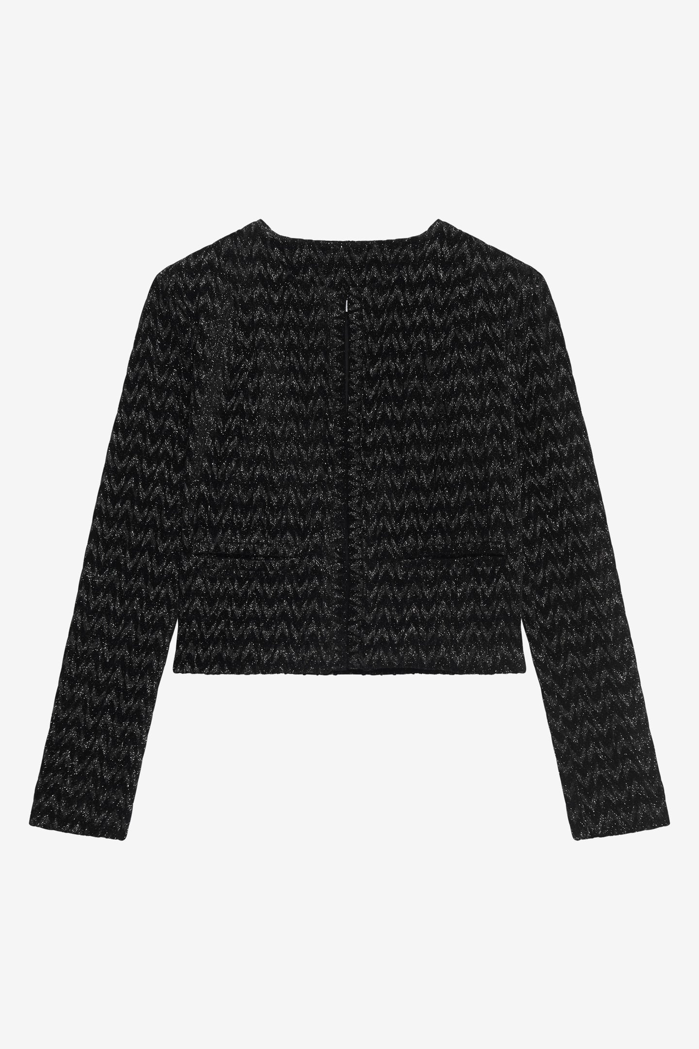 LUANE JACKET BLACK LUREX 4