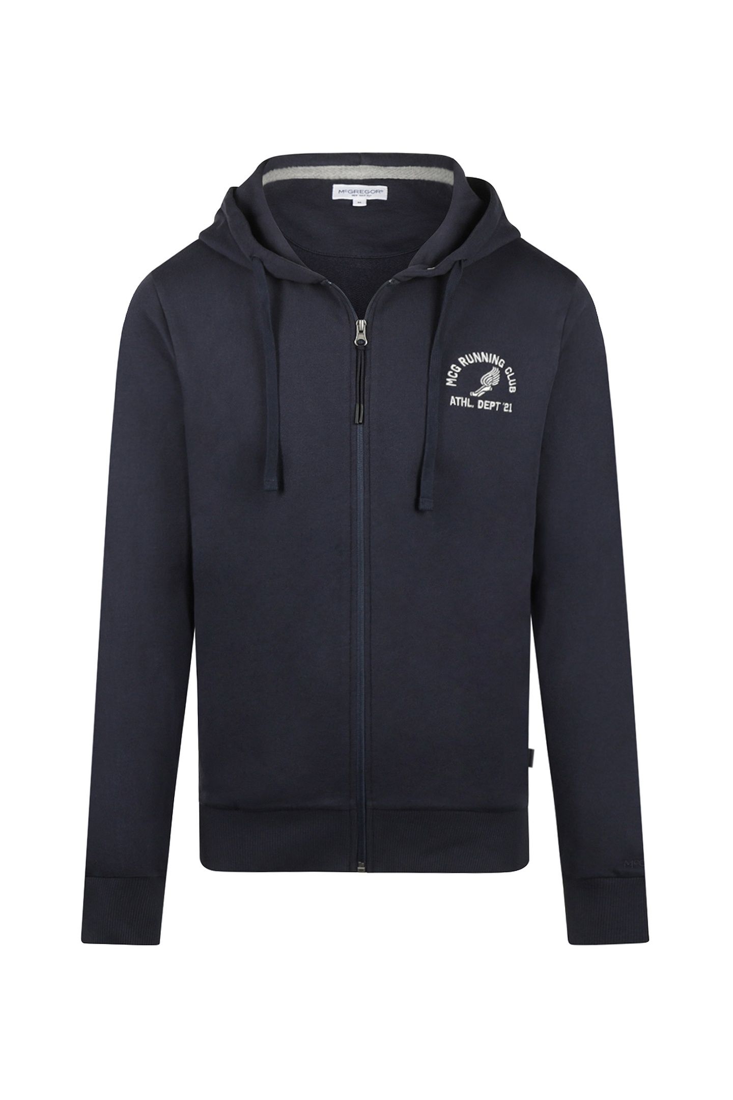 ZIP THRU HOODY NAVY 3