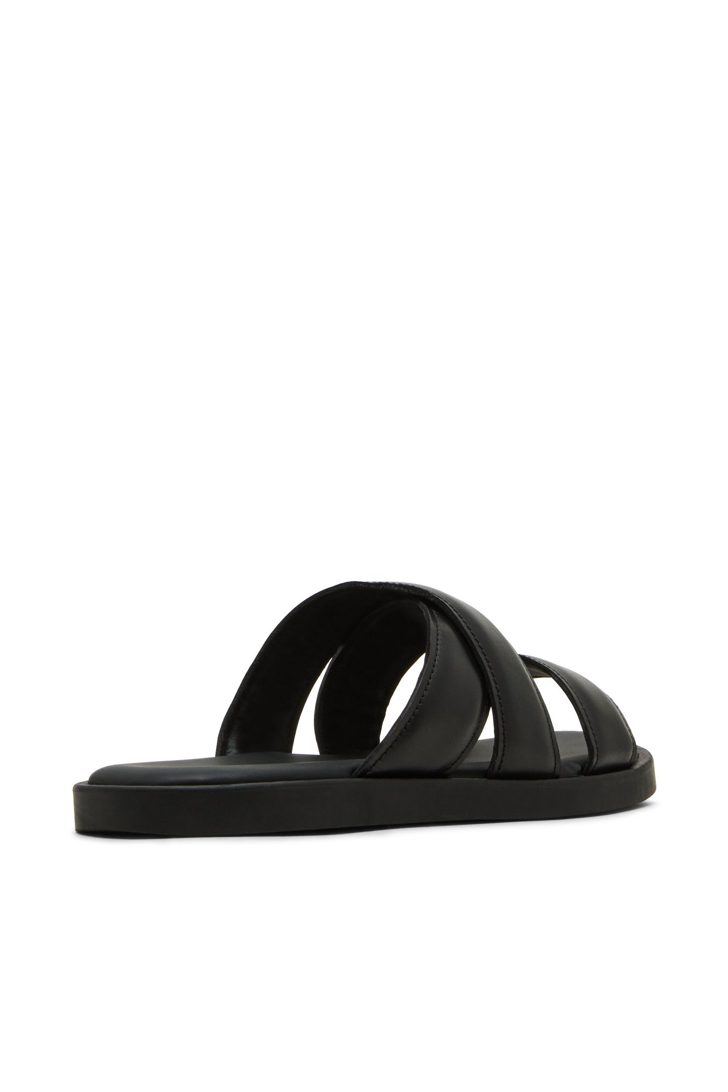 GRABBA SLIDES BLACK LEATHER 3