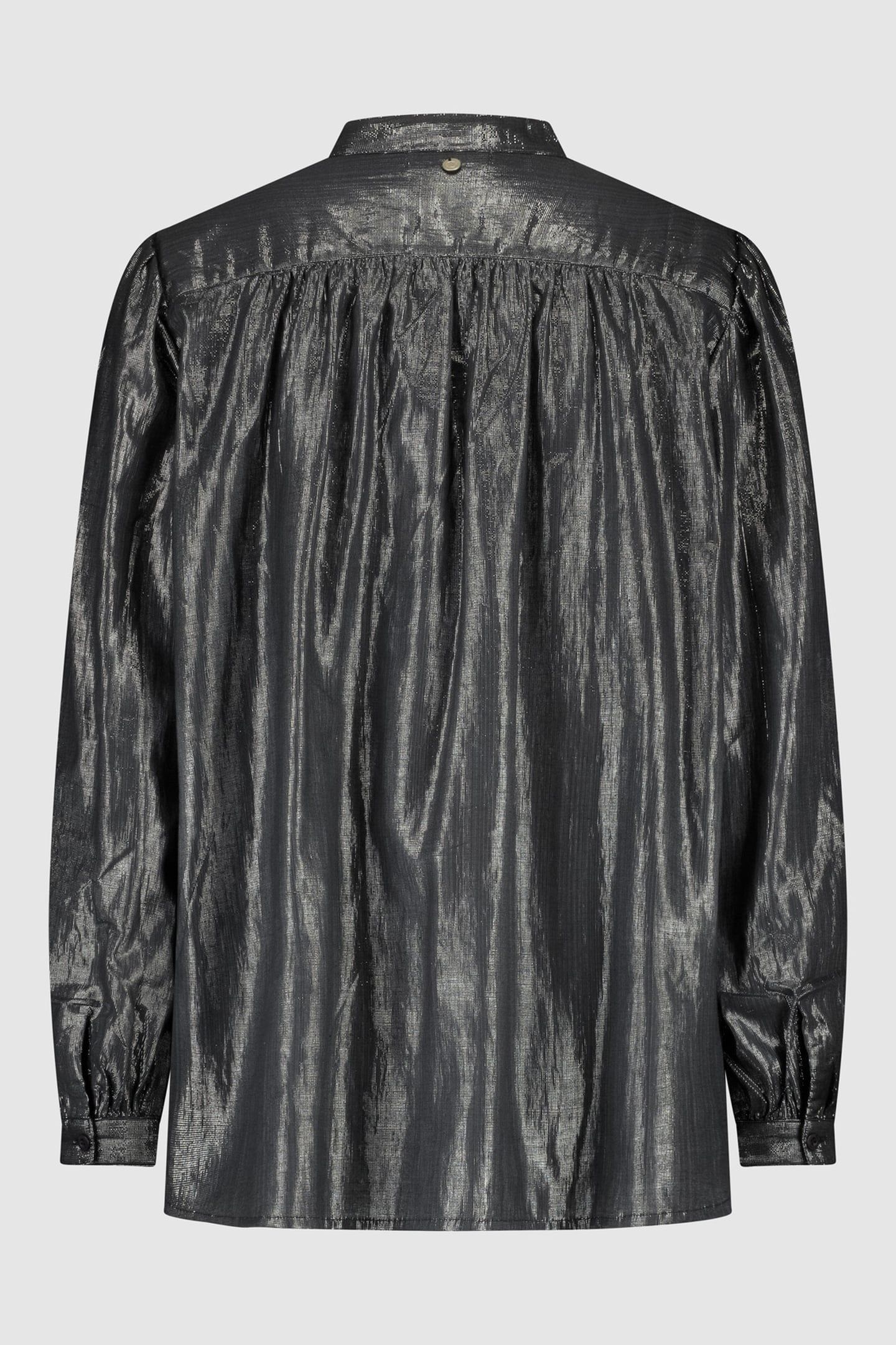 AVALON BLOUSE PATRIOT BLUE METALLI 2