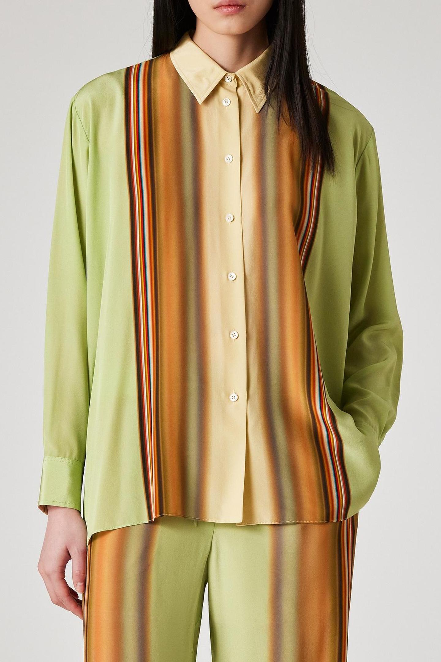 WOMENS SHIRT LIME GREEN 1