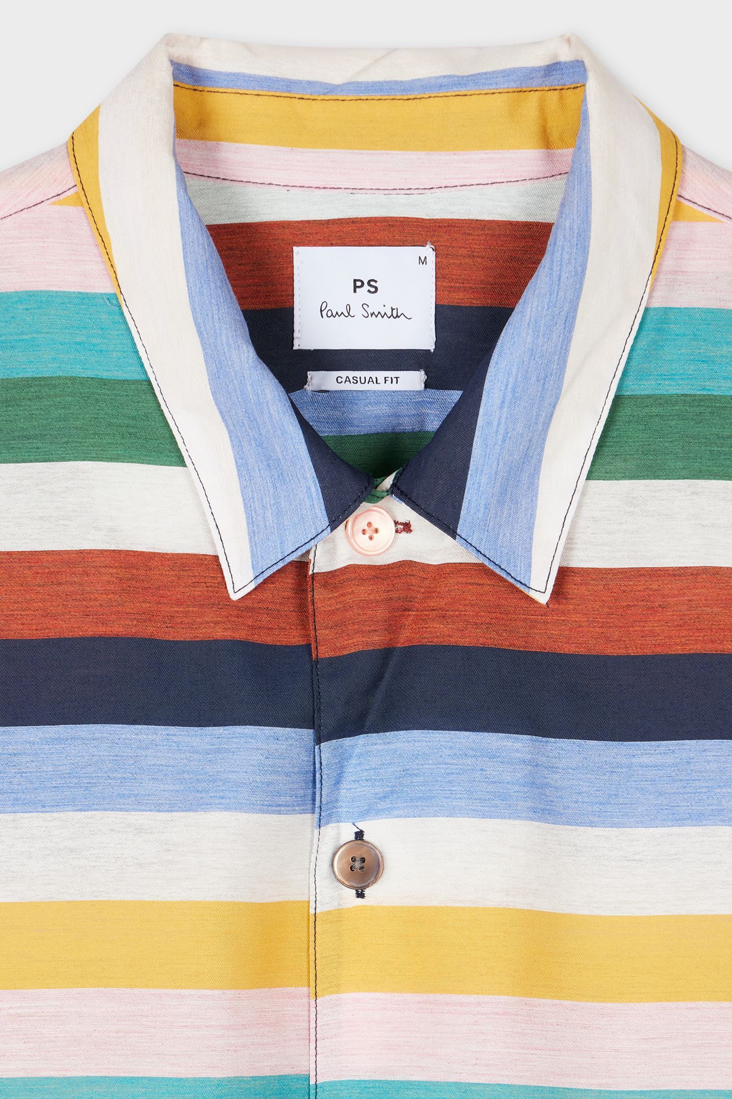 MENS SS CASUAL FIT SHIRT CYCLIST STRIPE 6