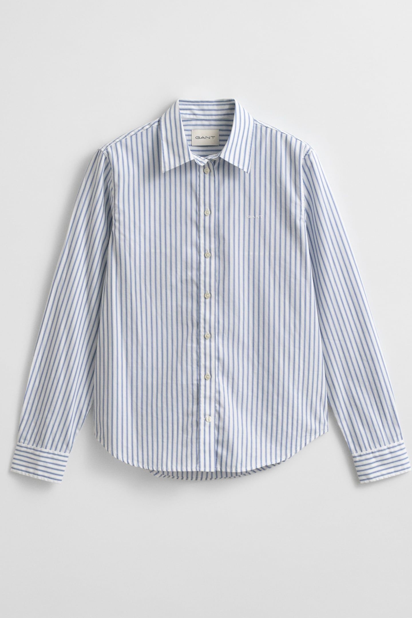 REG CLASSIC POPLIN STRIPED SHIRT EGGSHELL 4