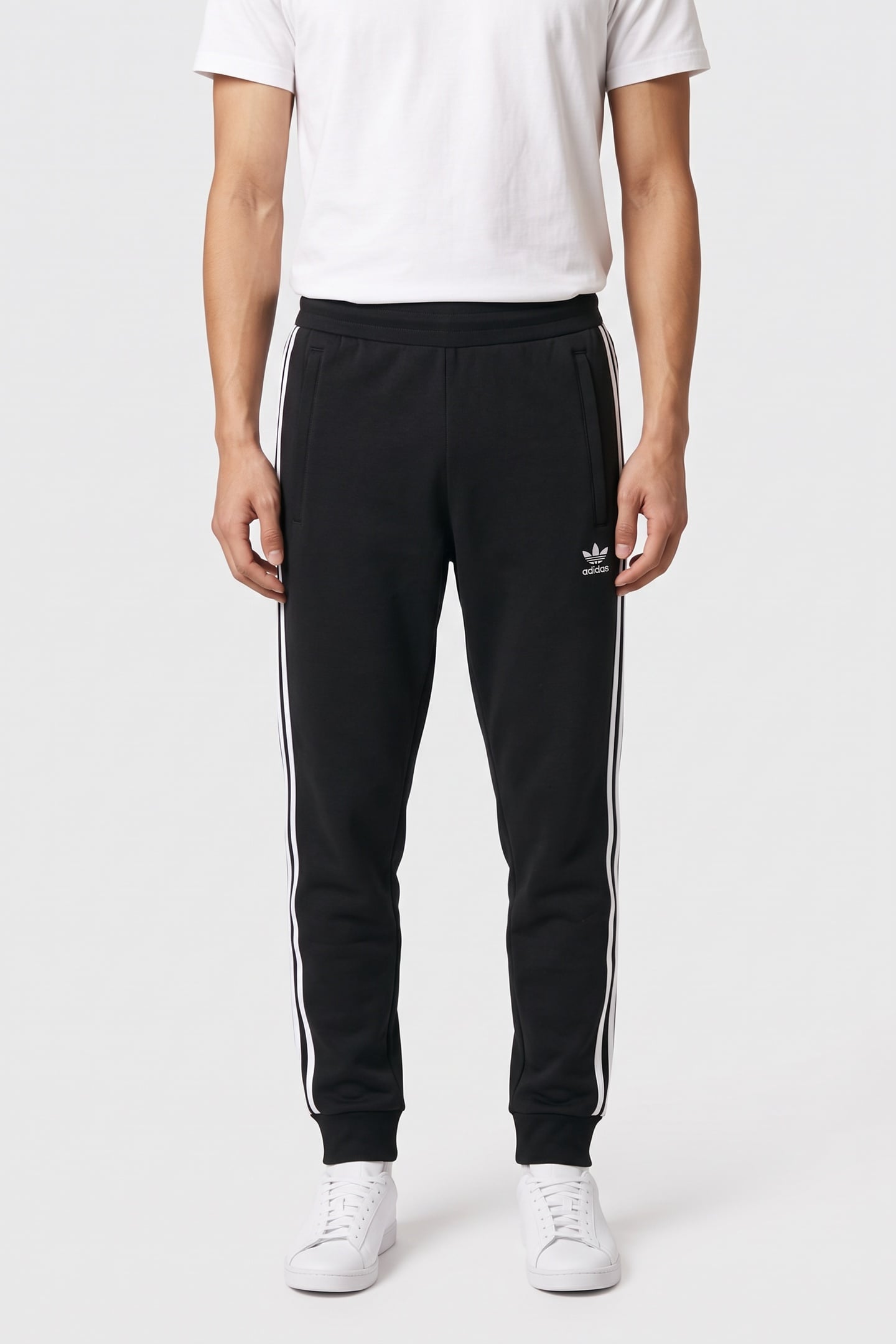 UNISEX 3-STRIPES PANT BLACK 3