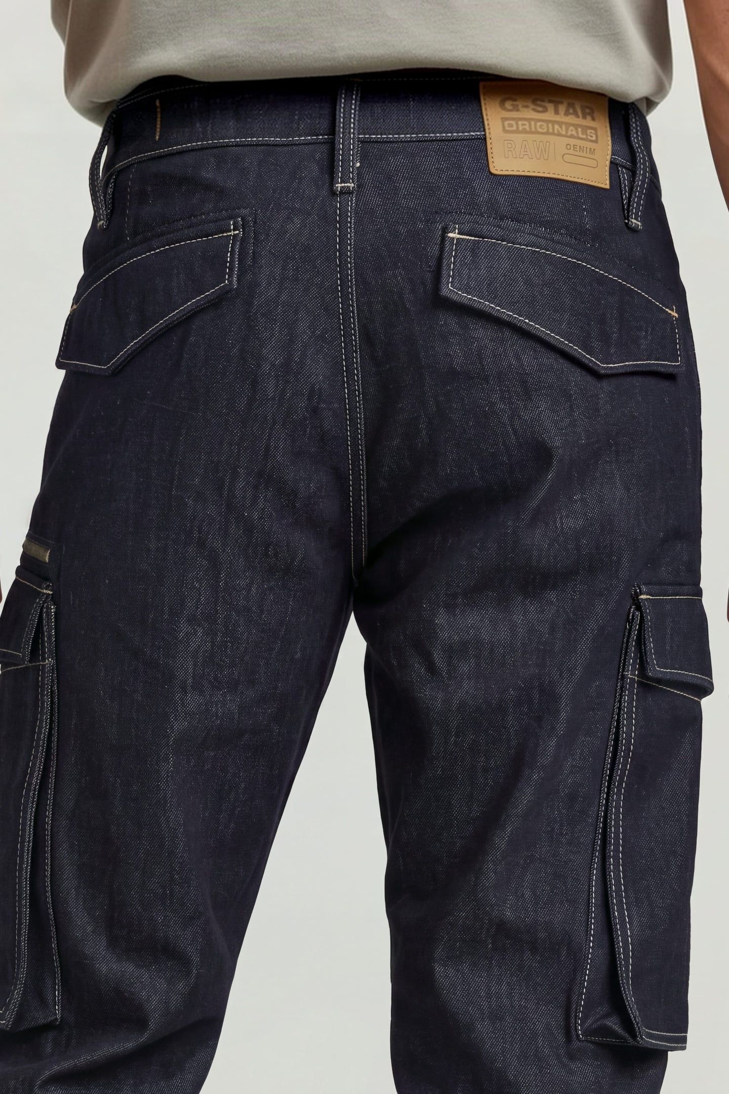 ROVIC 3D LOOSE DENIM BLUE 6