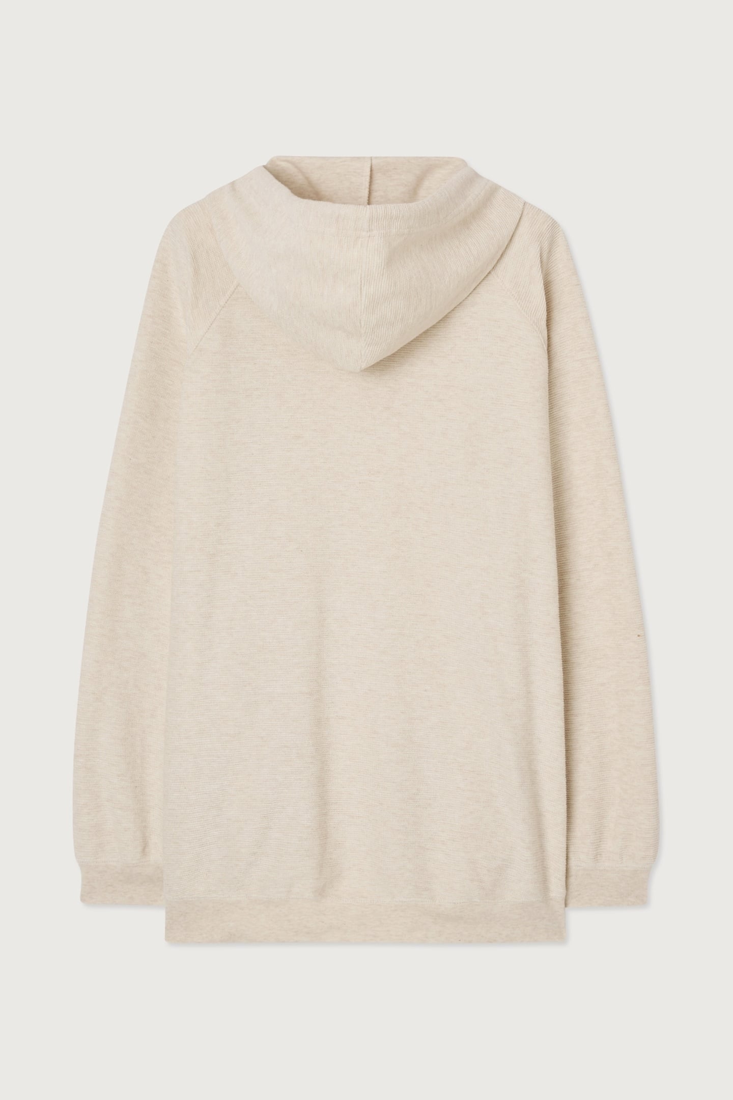 ZAOTOWN SWEATSHIRT ECRU 2