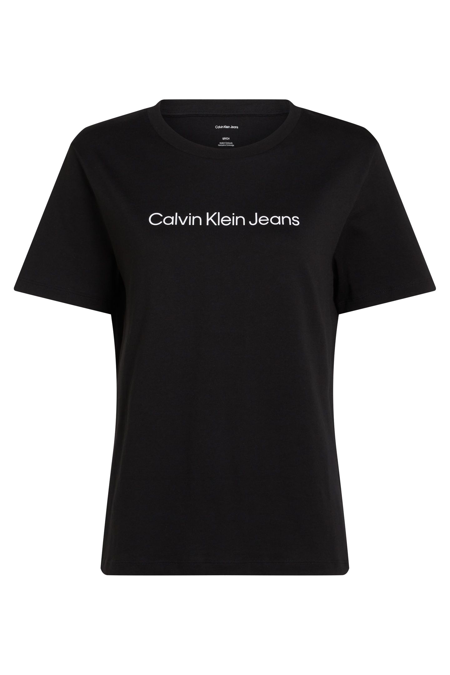 INST LOGO STRAIGHT T-SHIRT BLACK 4