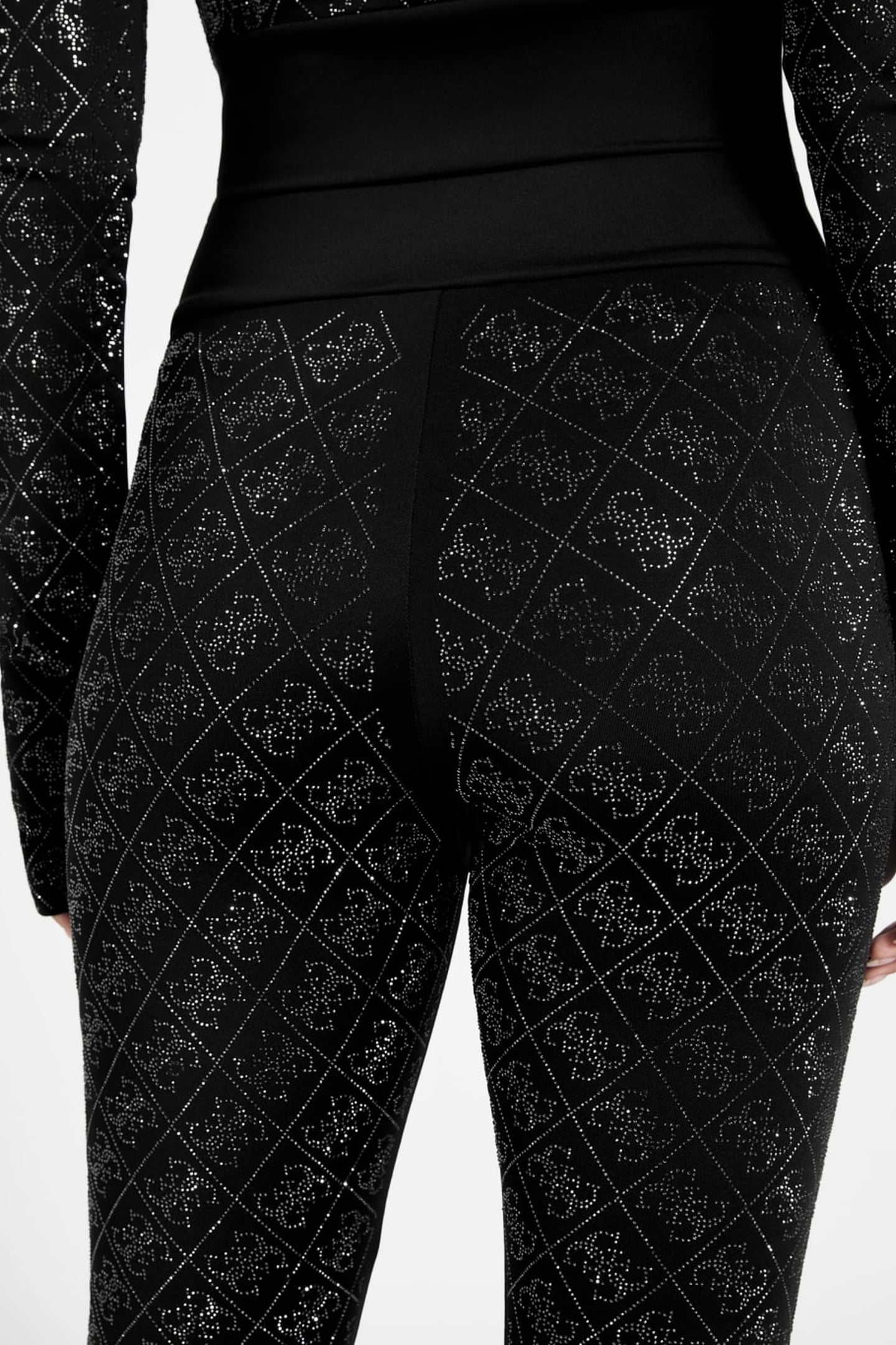 DEBBY LEGGINGS FULL JET BLACK A996 8