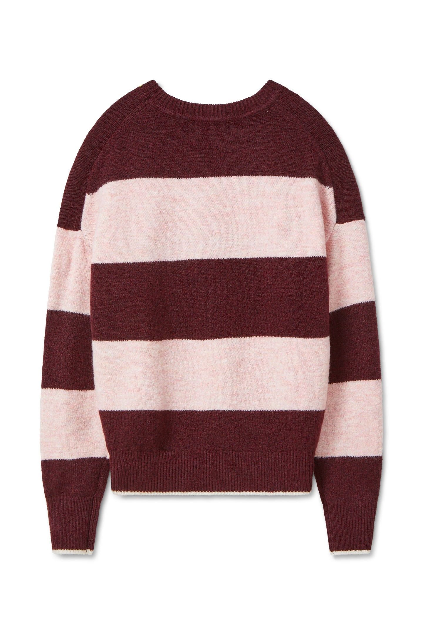 PULLOVER SWEATER FIG/ ROSE DUST HEATHER 5