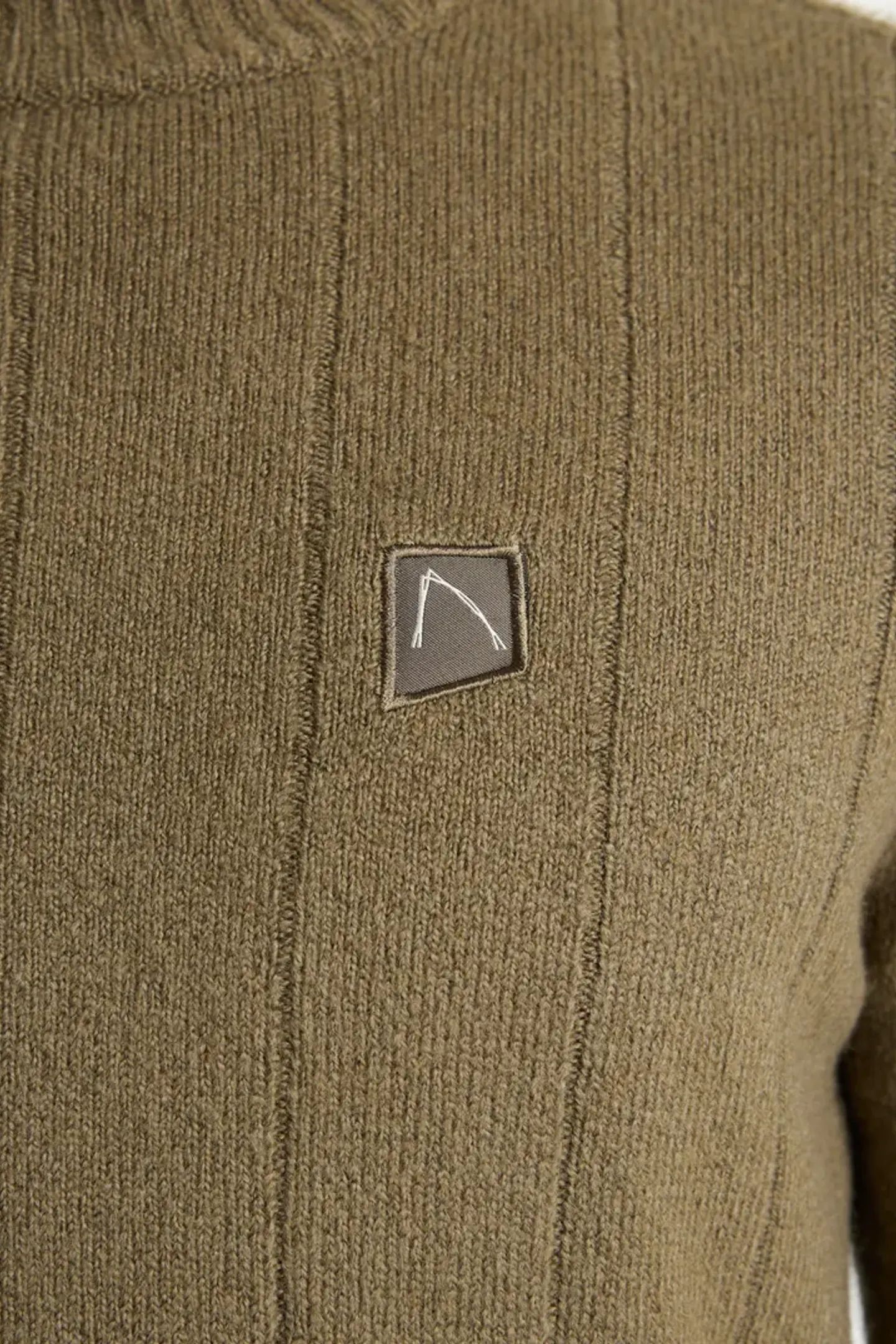 PULLOVER TRACK MOCK STONE GRAY 5
