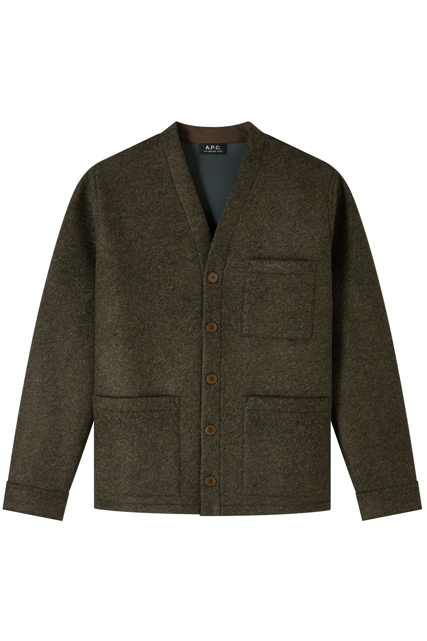 UNISEX JACKET AURELIEN HEATHERED KHAKI 2