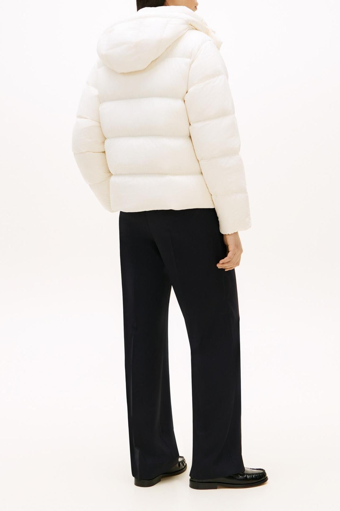 MODERN DOWN REG JACKET IVORY SILK 2