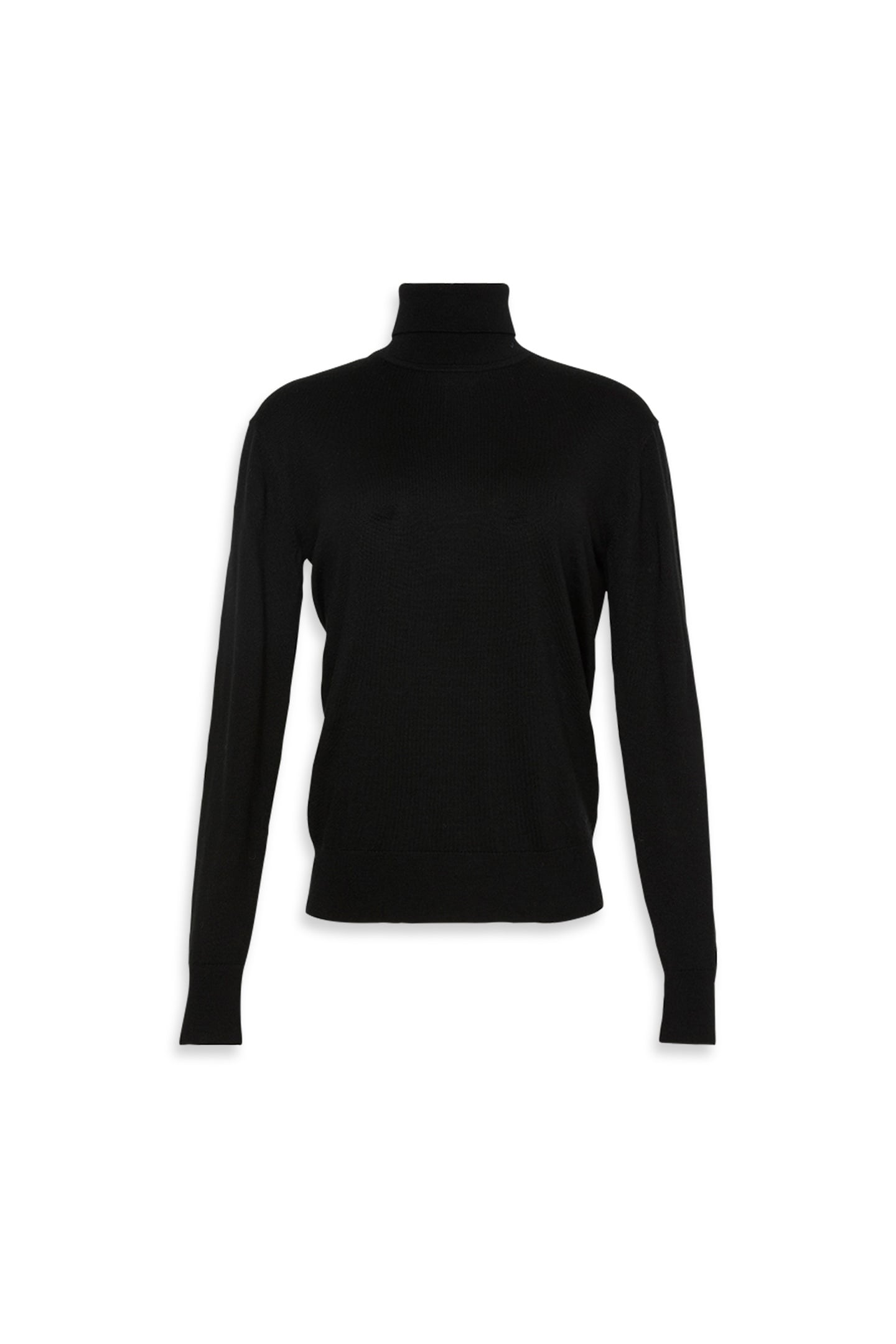 LS T-NECK EXTRAFINE MERINO BLACK 4