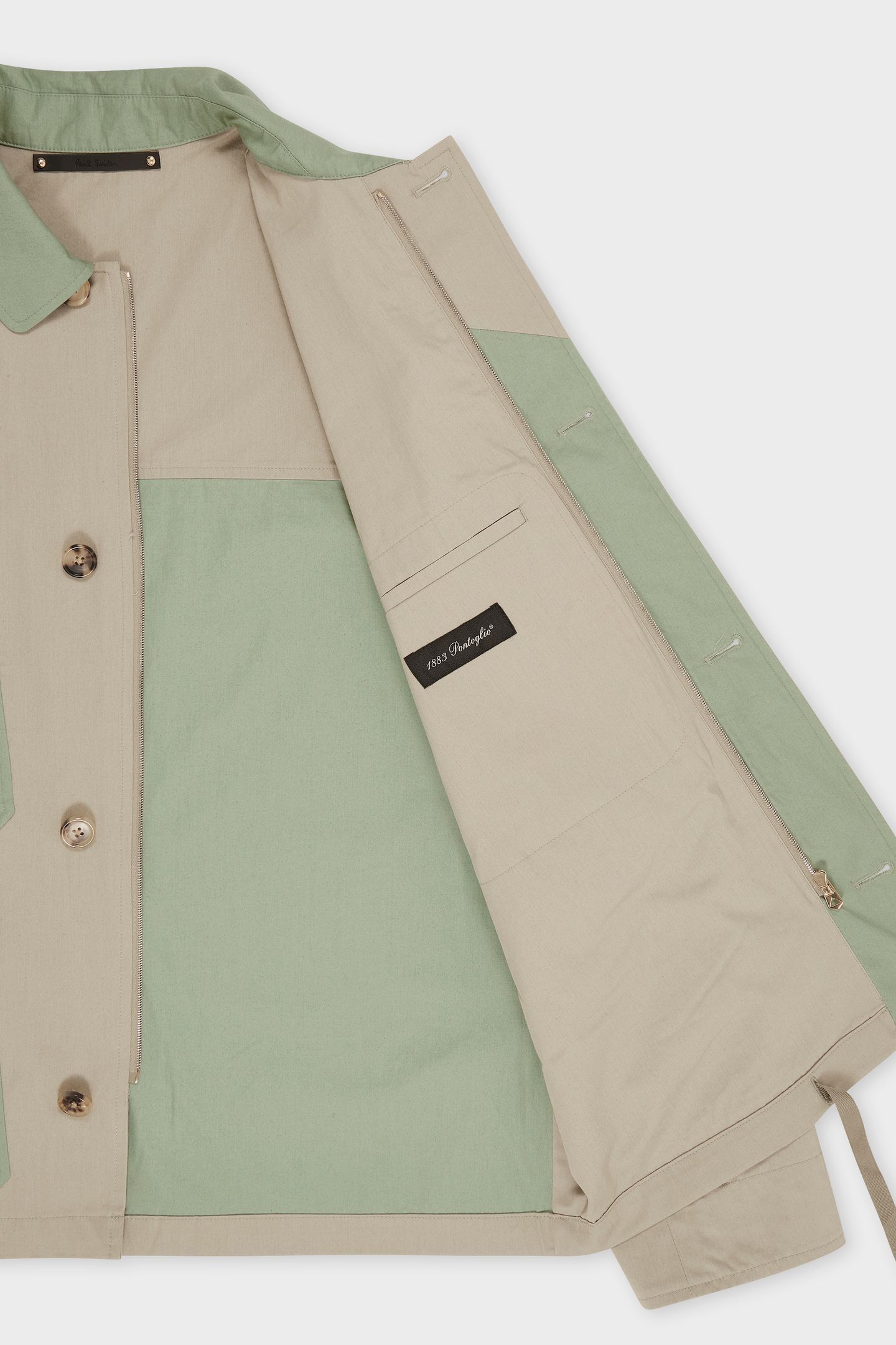 MENS MULTI PKT JACKET LT GREYISH GREEN 7