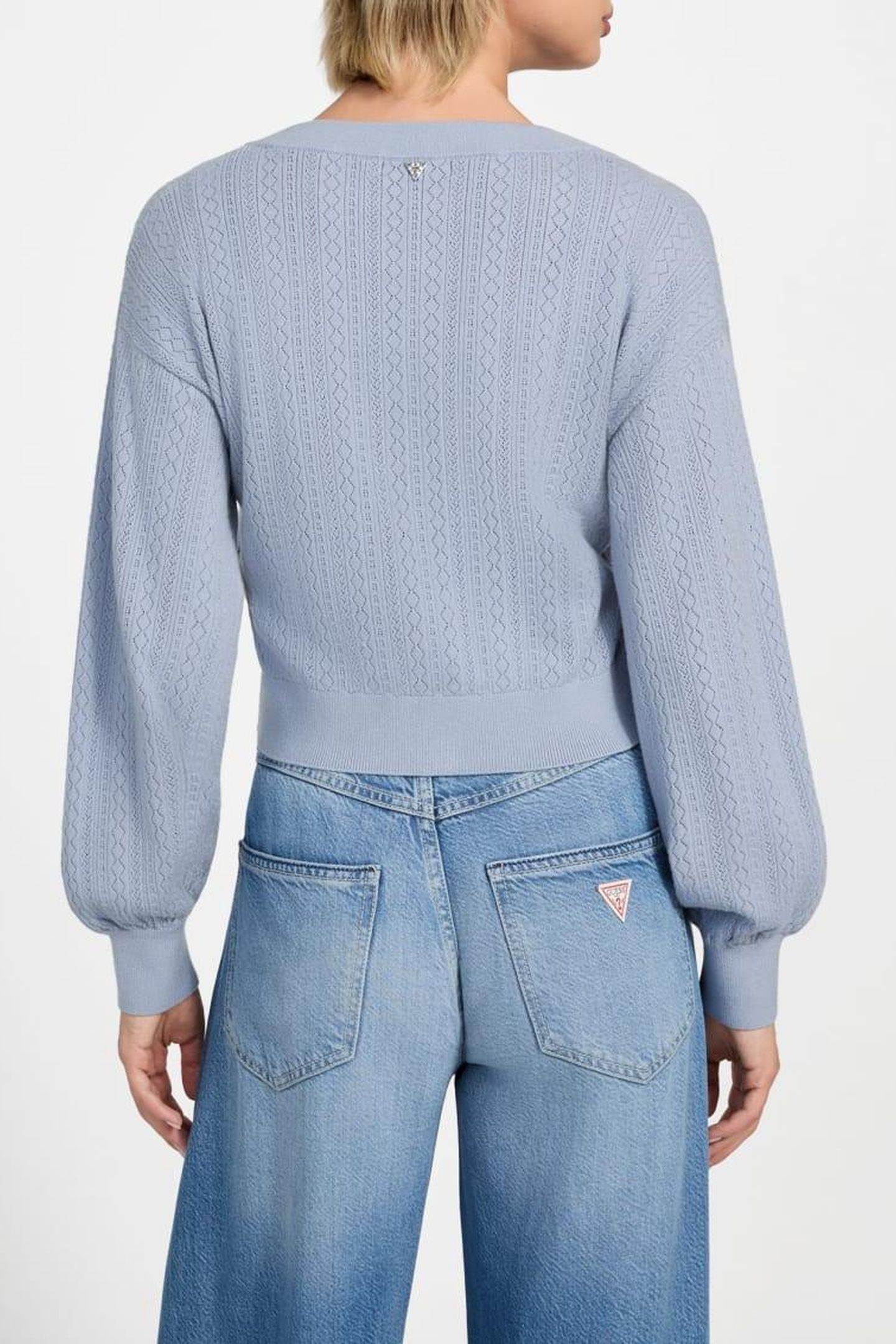 LS VN LYLA CARDI SWT NIMBUS BLUE 6