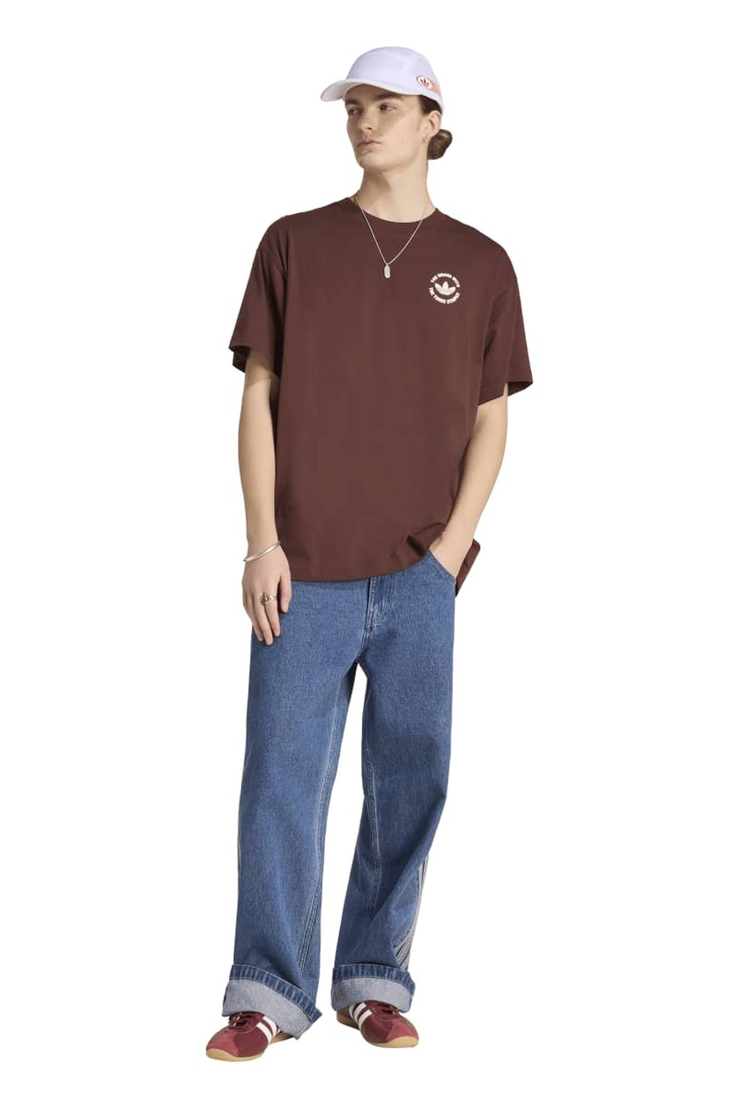 UNISEX CAMEL TREFFY TEE SHADOW BROWN 7
