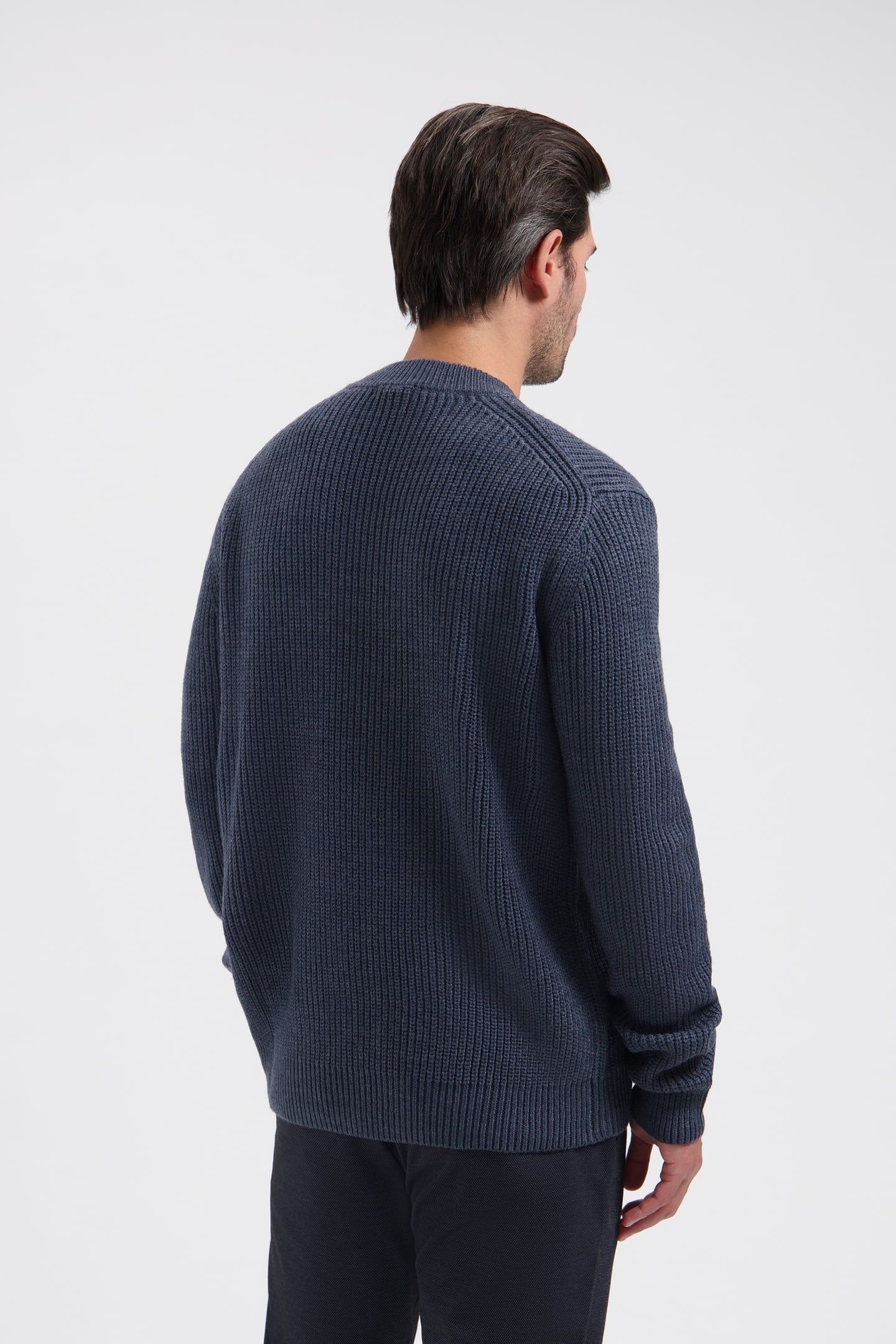 DS_CREW RIBKNIT DK. NAVY DK. NAVY 2