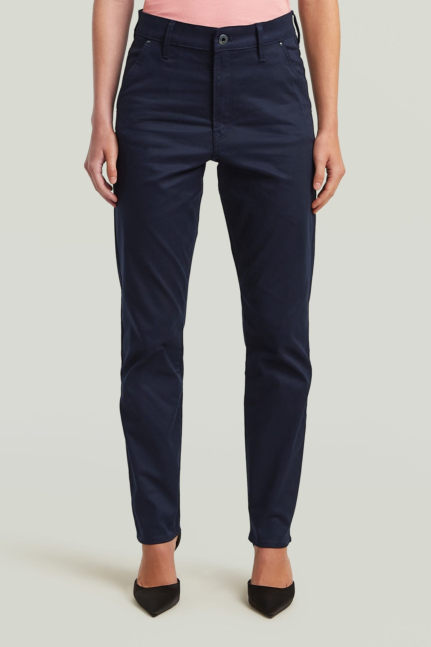 SLIM CHINO DARK BLUE 1