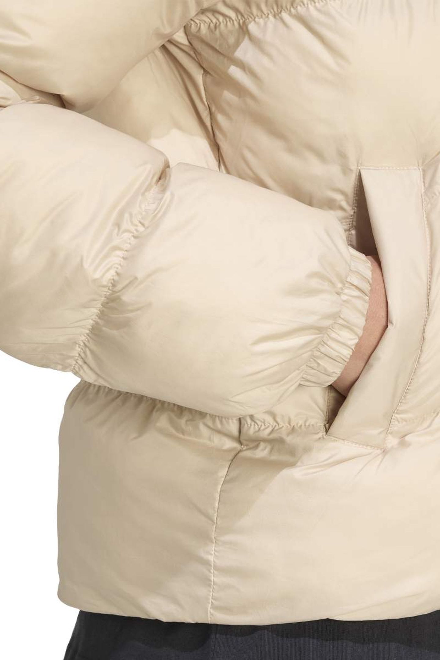 SHORT PUFFER STONE KHAKI 6