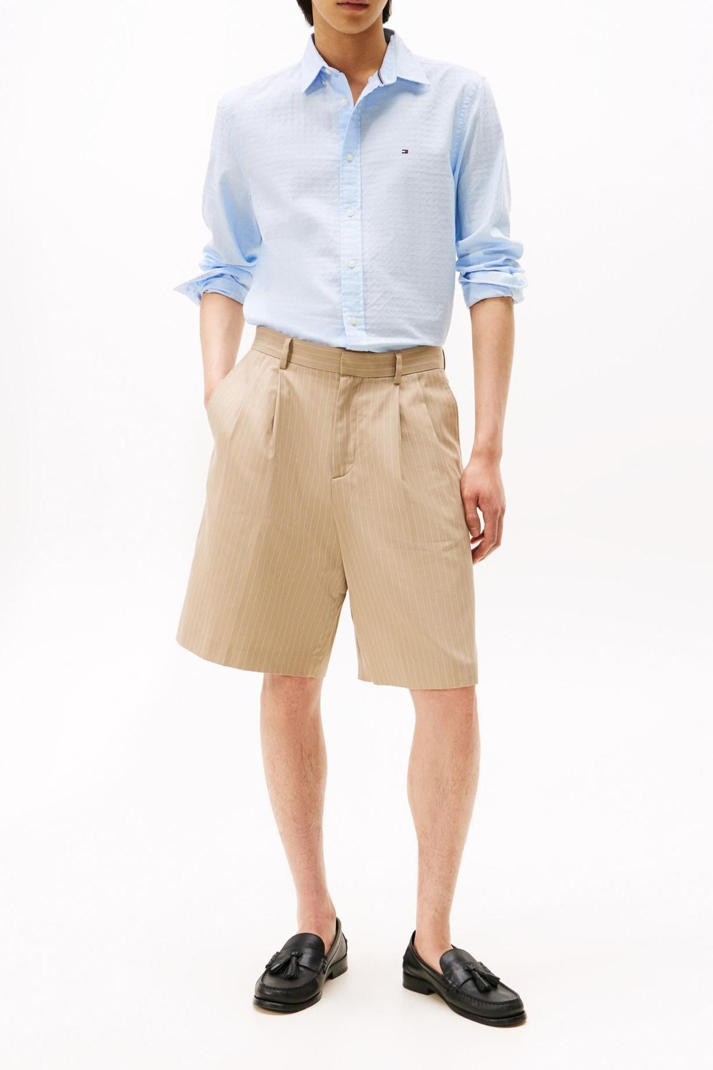 DOBBY STRUCTURE SHIRT SWEET BLUE 2
