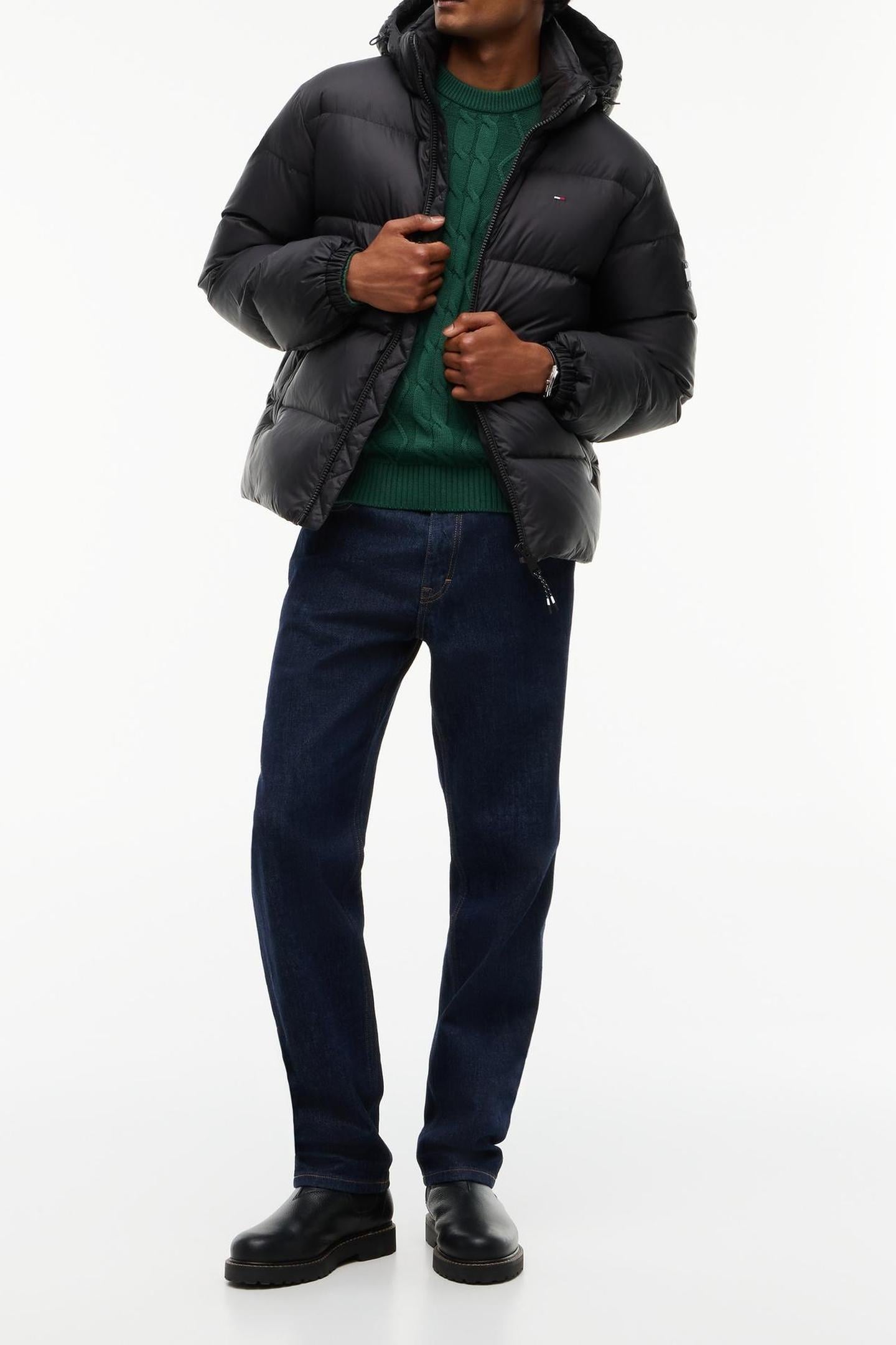 TJM ESSENTIAL DOWN JACKET BLACK 3