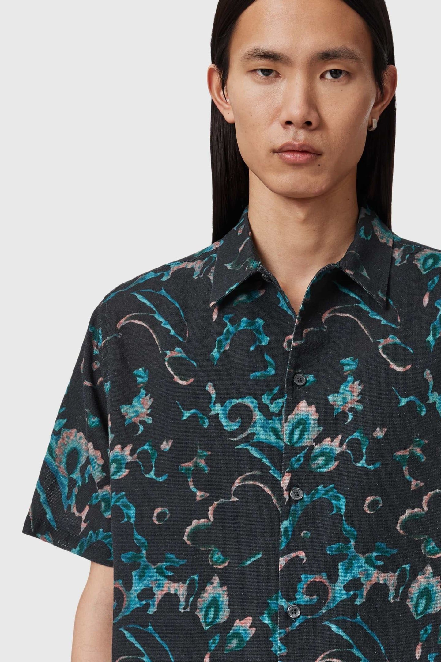 FORTUNE SS SHIRT AQUA BLUE 7