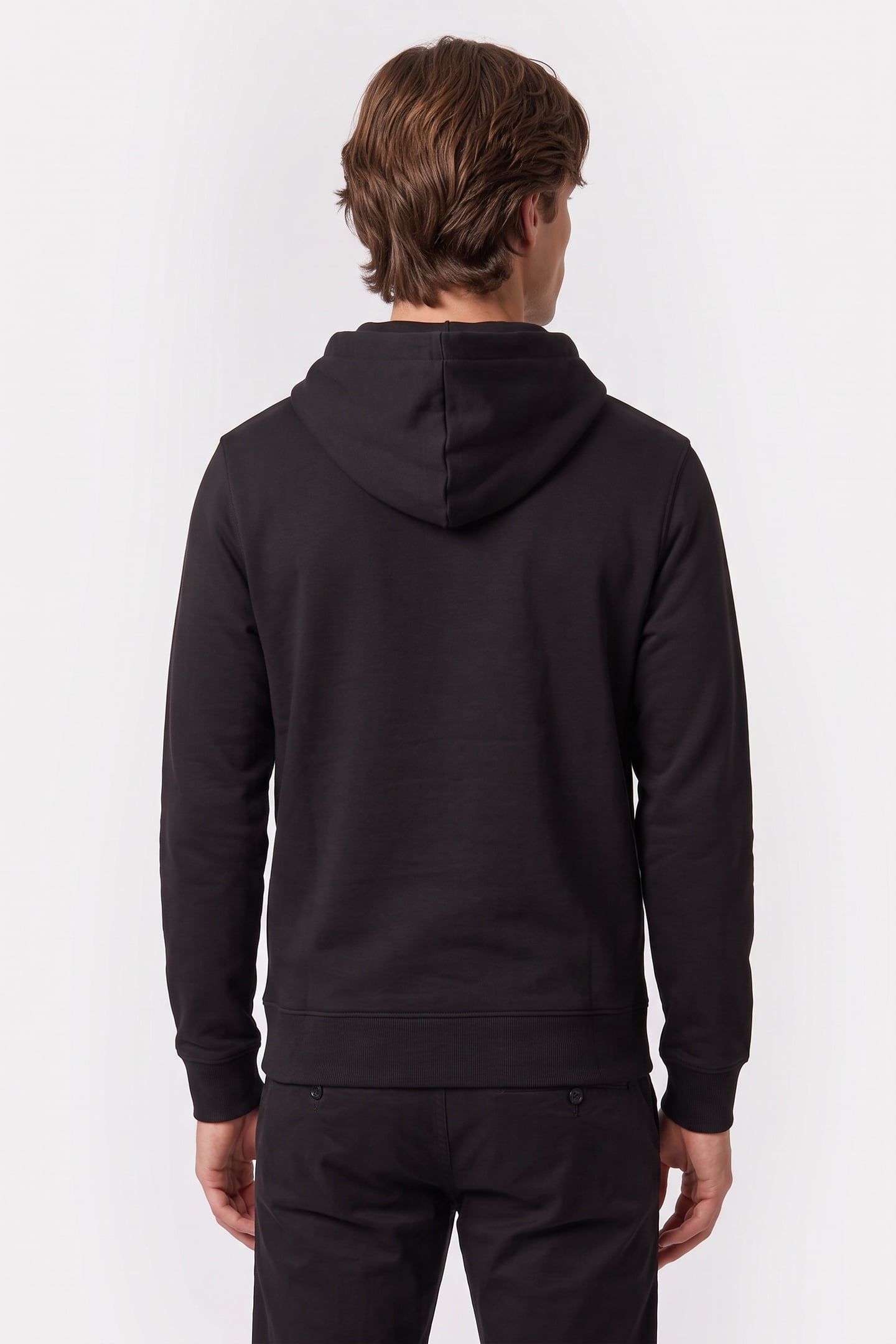 LS 350TERRY SWEATSHIRT BLACK 2