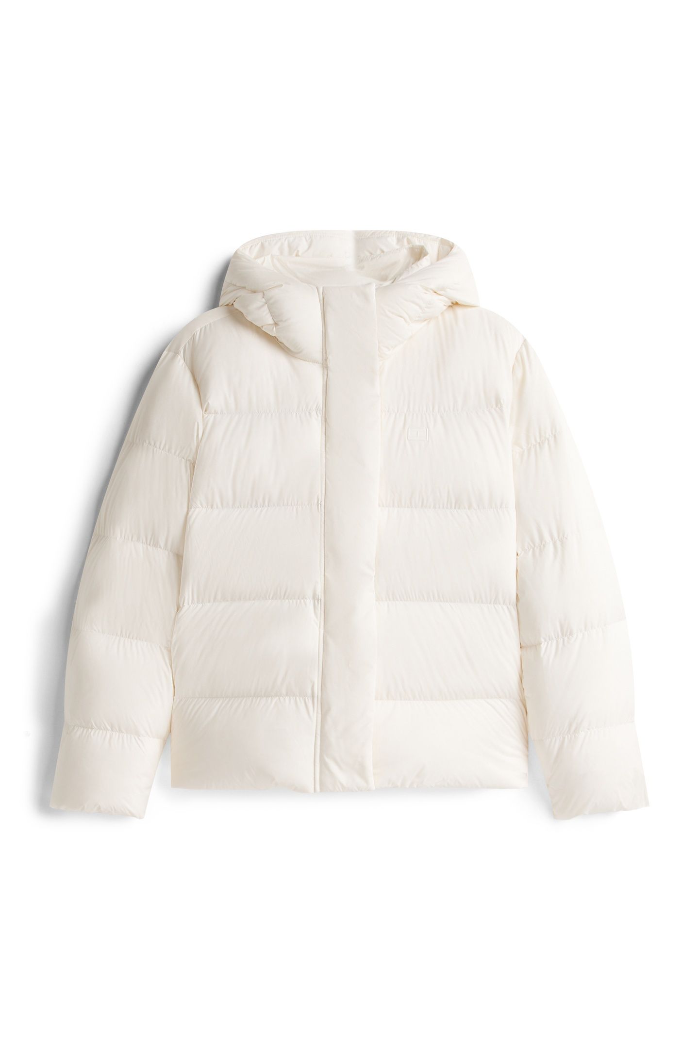 MODERN DOWN REG JACKET IVORY SILK 3