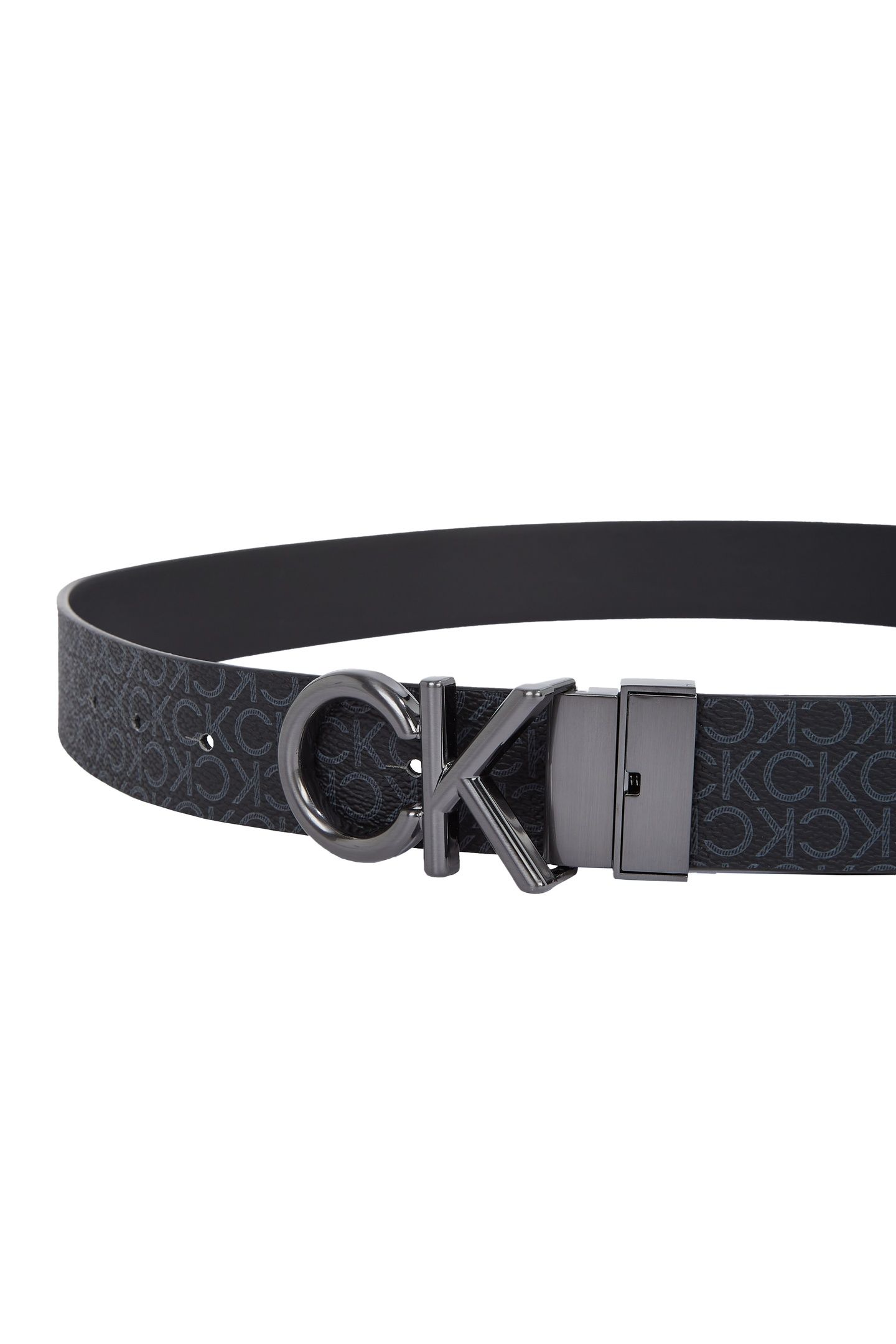 ADJ/REV METAL BELT BLACK SMOOTH/CLASSIC MONO 2