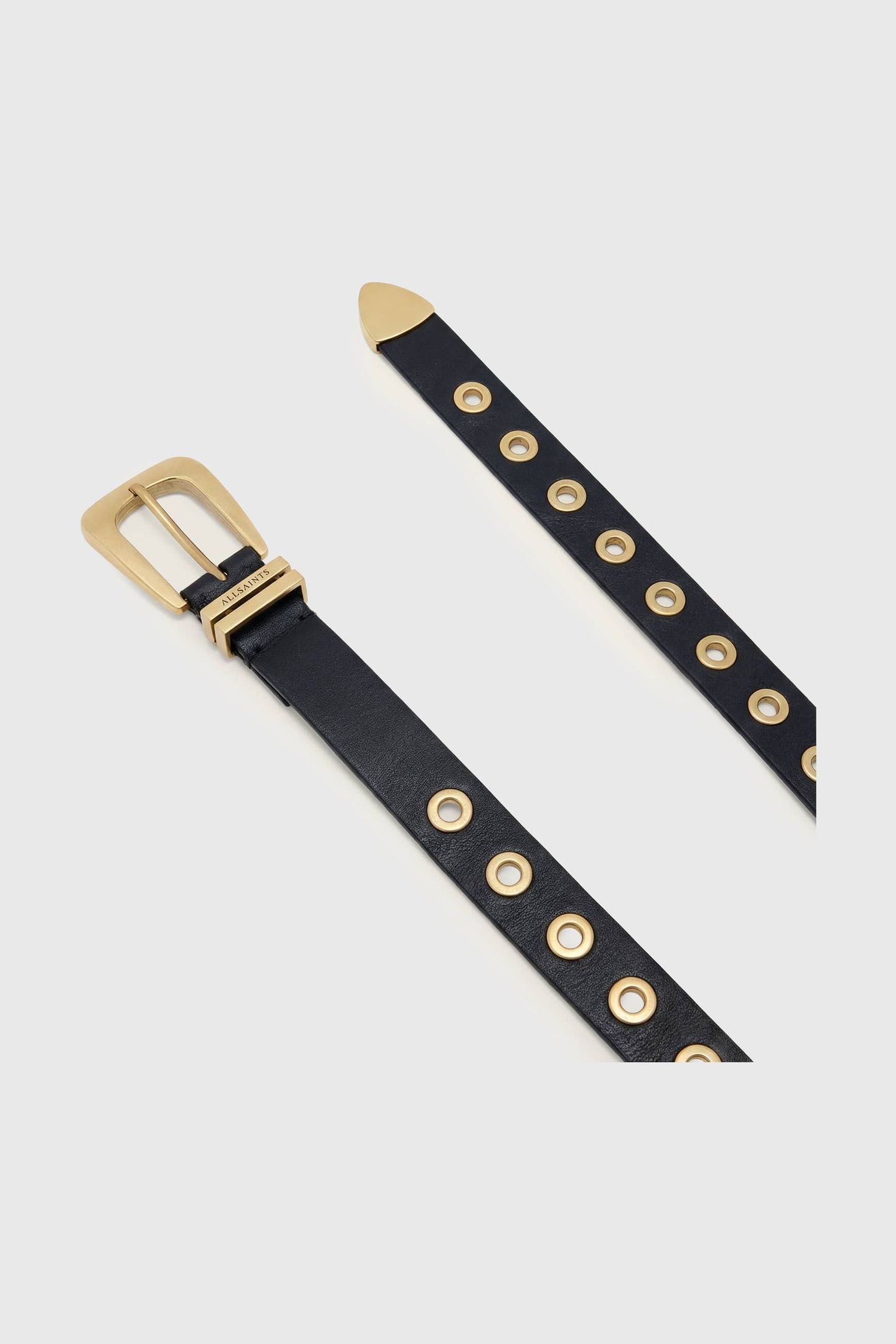 JULIA EYELET BELT BLACK/GOLD 4