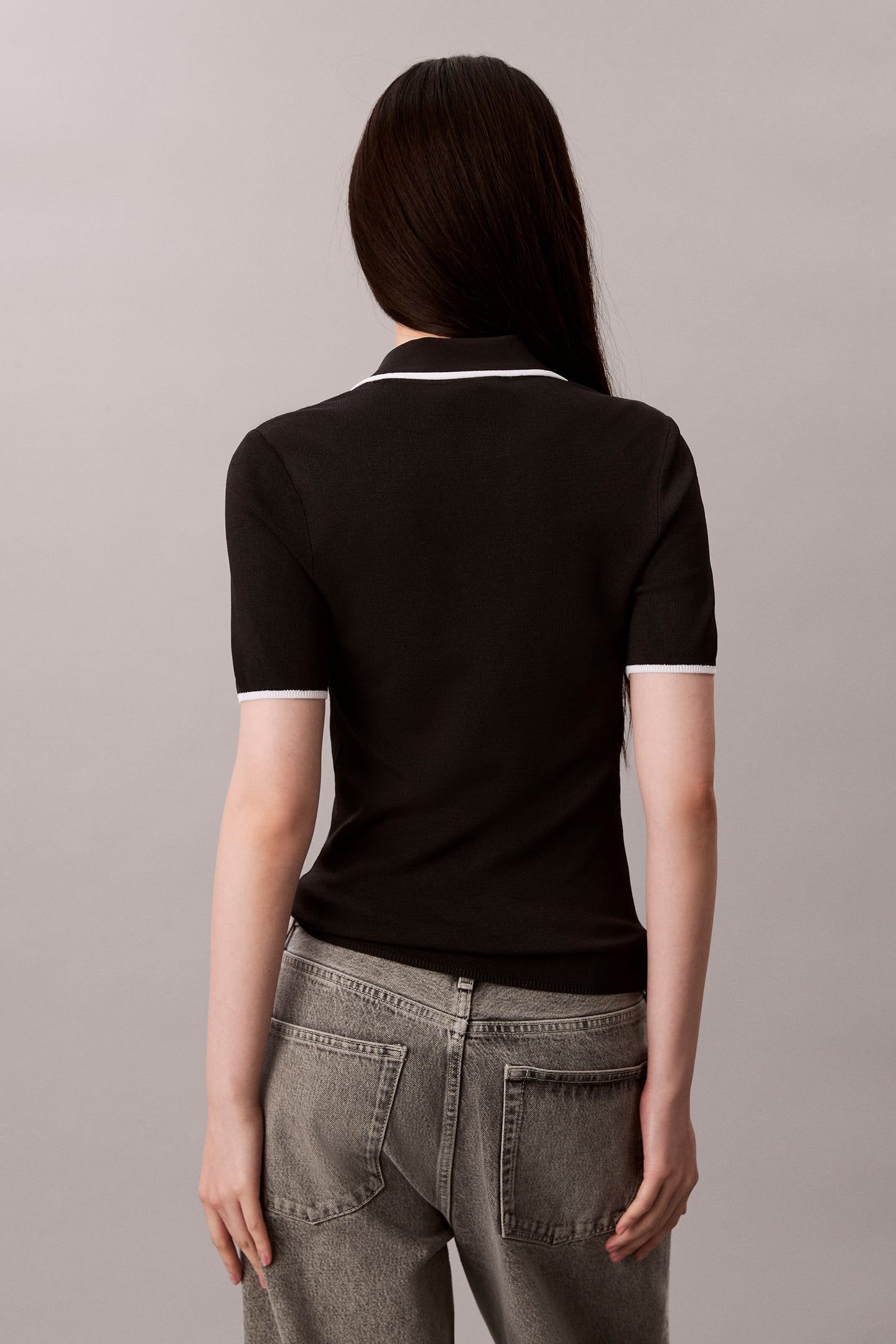 SHORT SLEEVE POLO BLACK COMBO 2