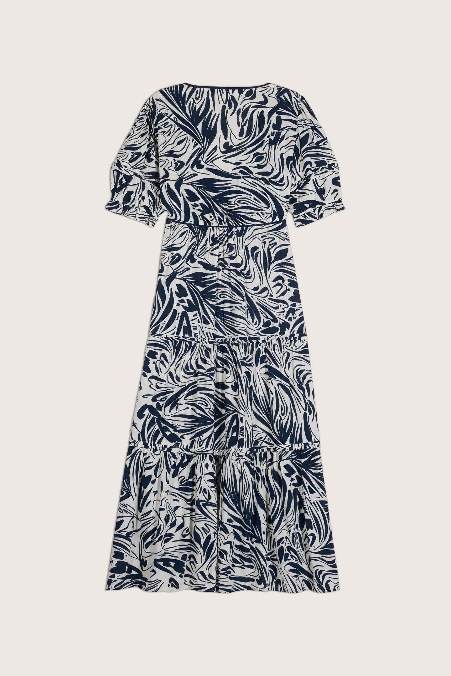 MID-LENGTH DRESS ECRU 6