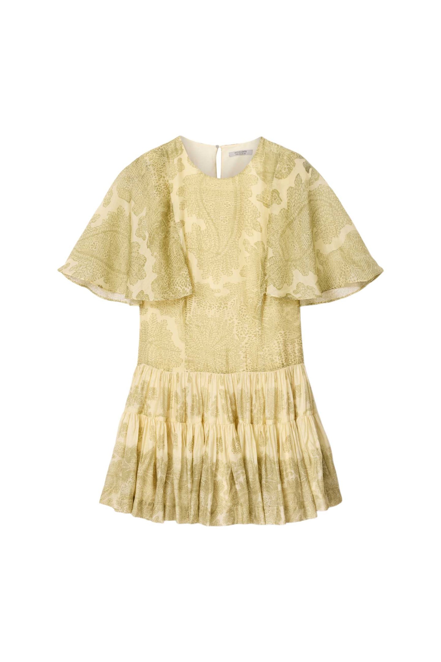 YANNA DRESS JOANNE GOLD GREEN 5