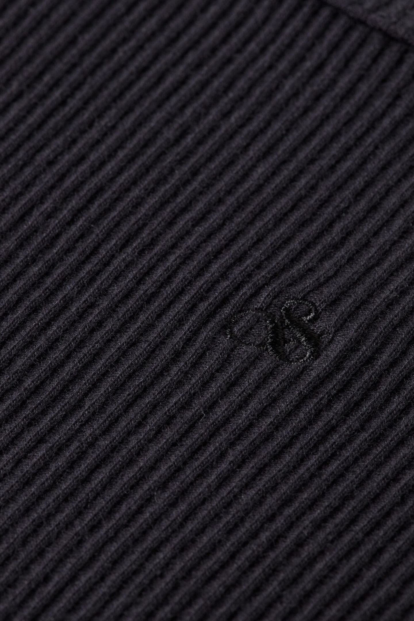 BABY RIB T-SHIRT BLACK 7