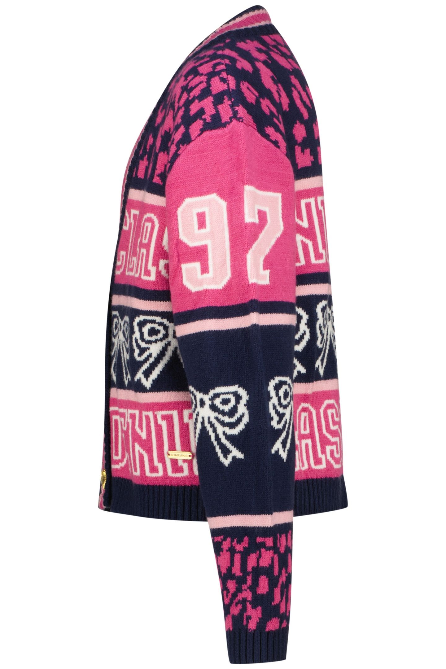 GIRLS MINDY CARDIGAN DARK BLUE 5